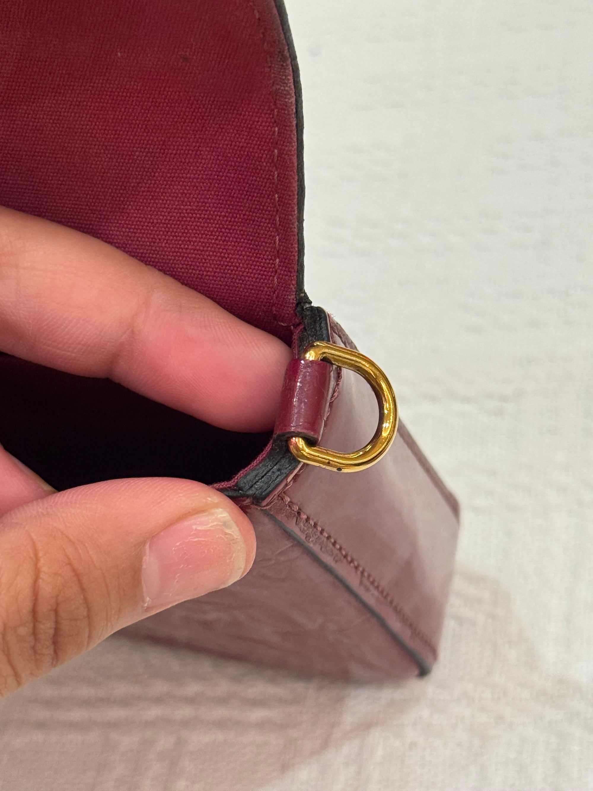Louis Vuitton Felicie Vernis Magenta