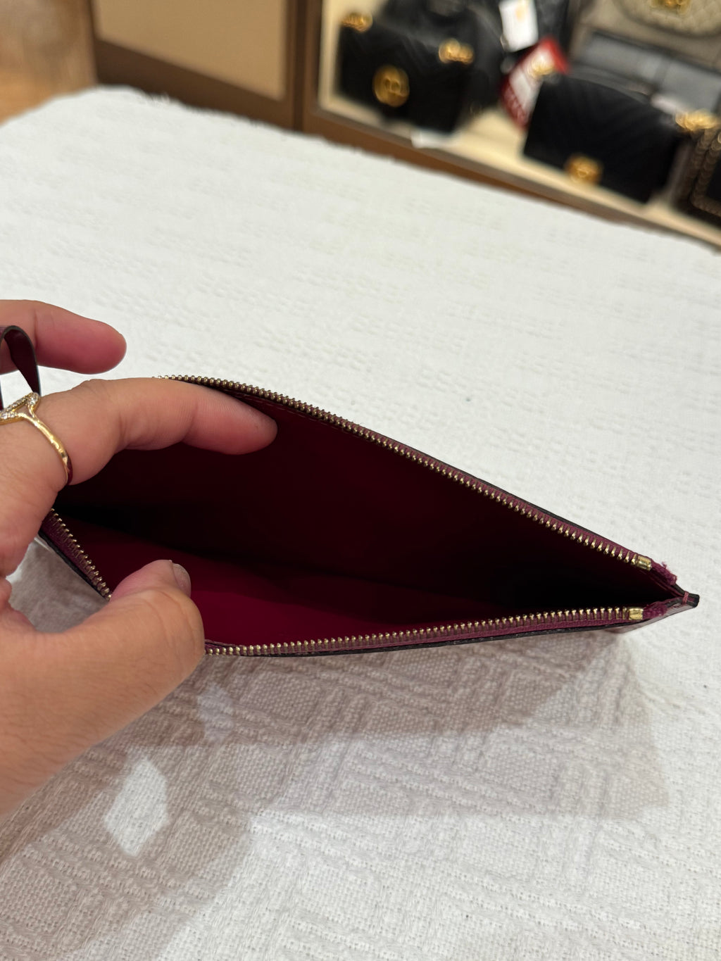 Louis Vuitton Felicie Vernis Magenta