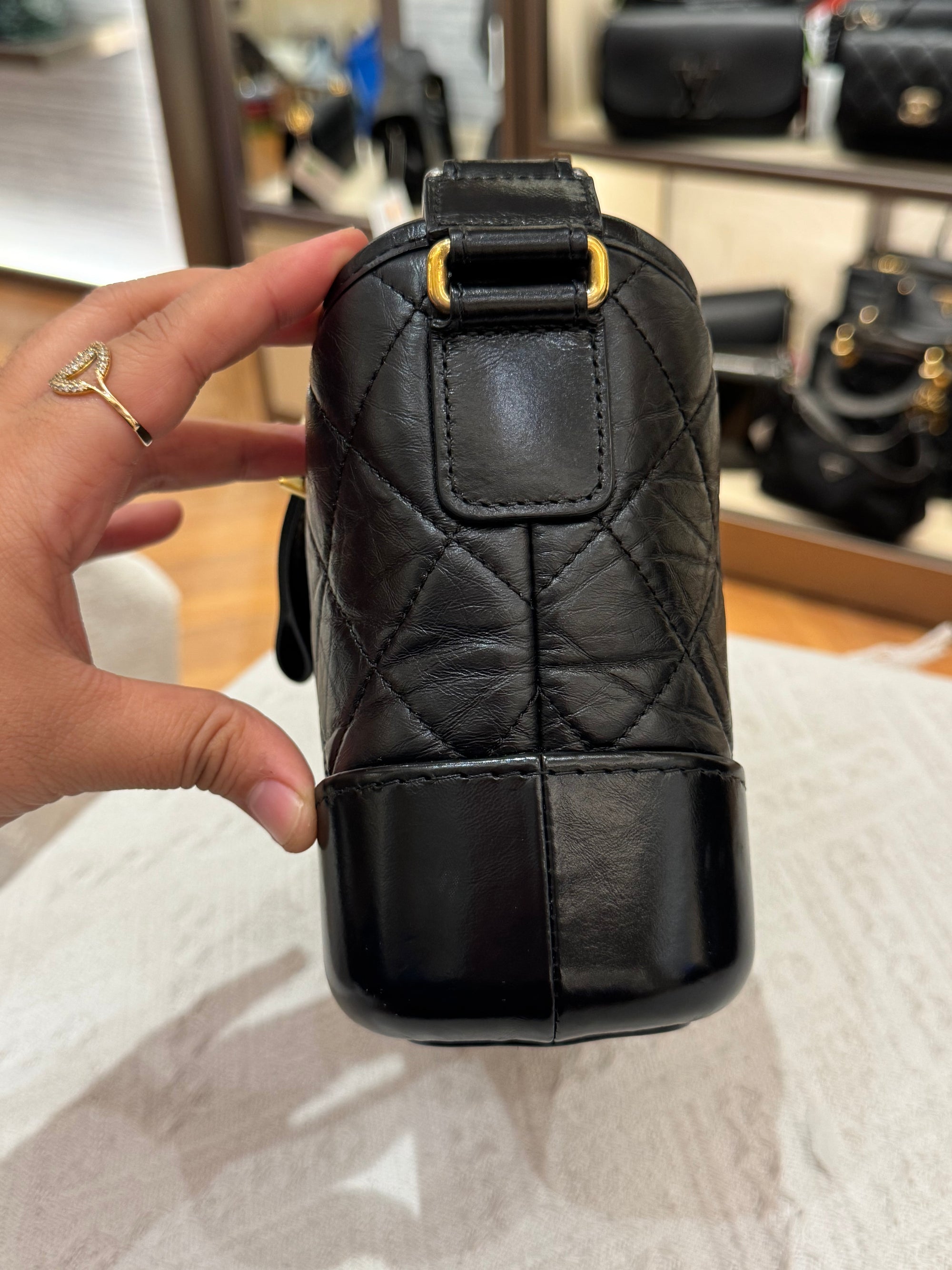 Chanel Gabrielle Small Black