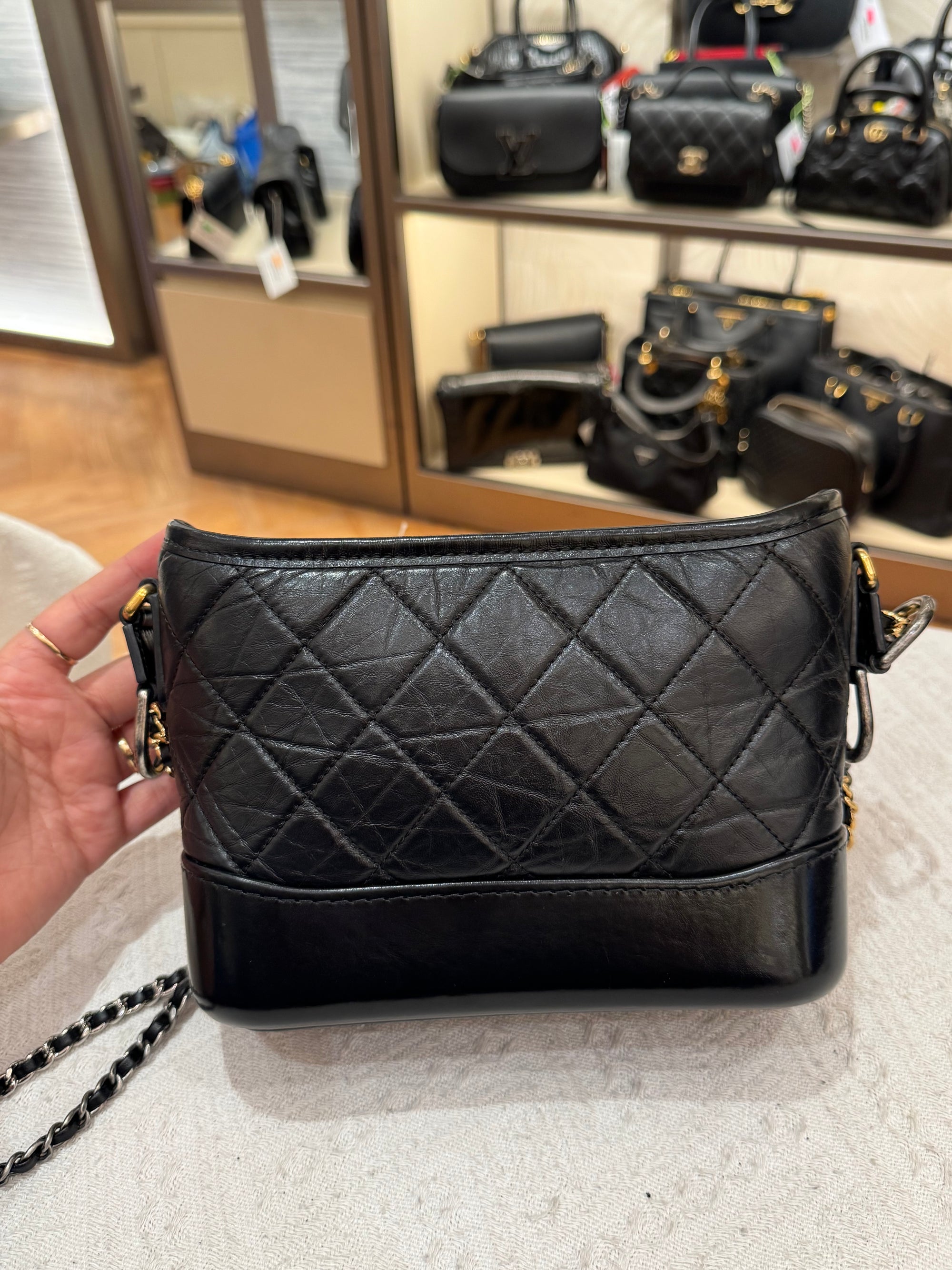 Chanel Gabrielle Small Black