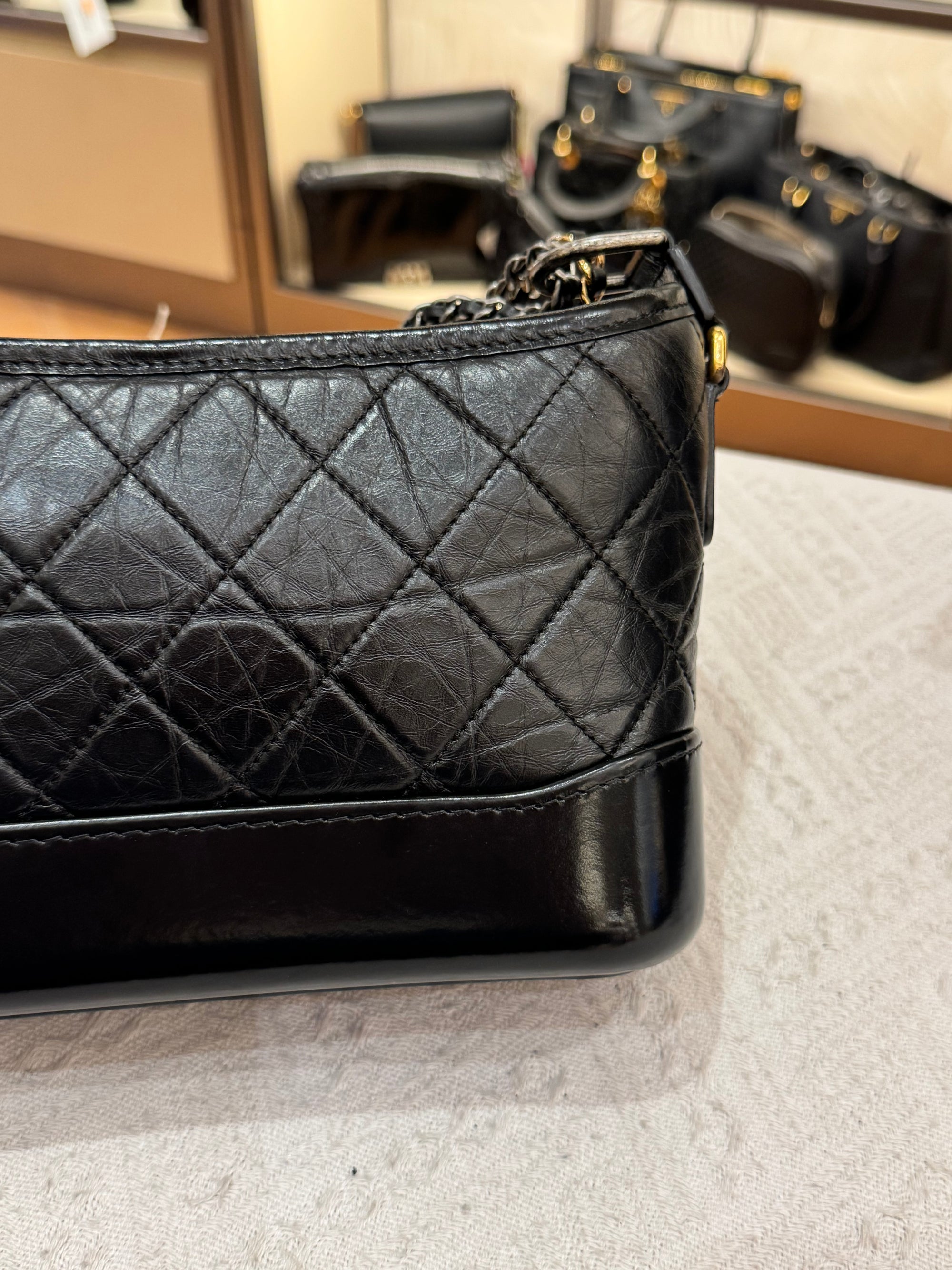 Chanel Gabrielle Small Black