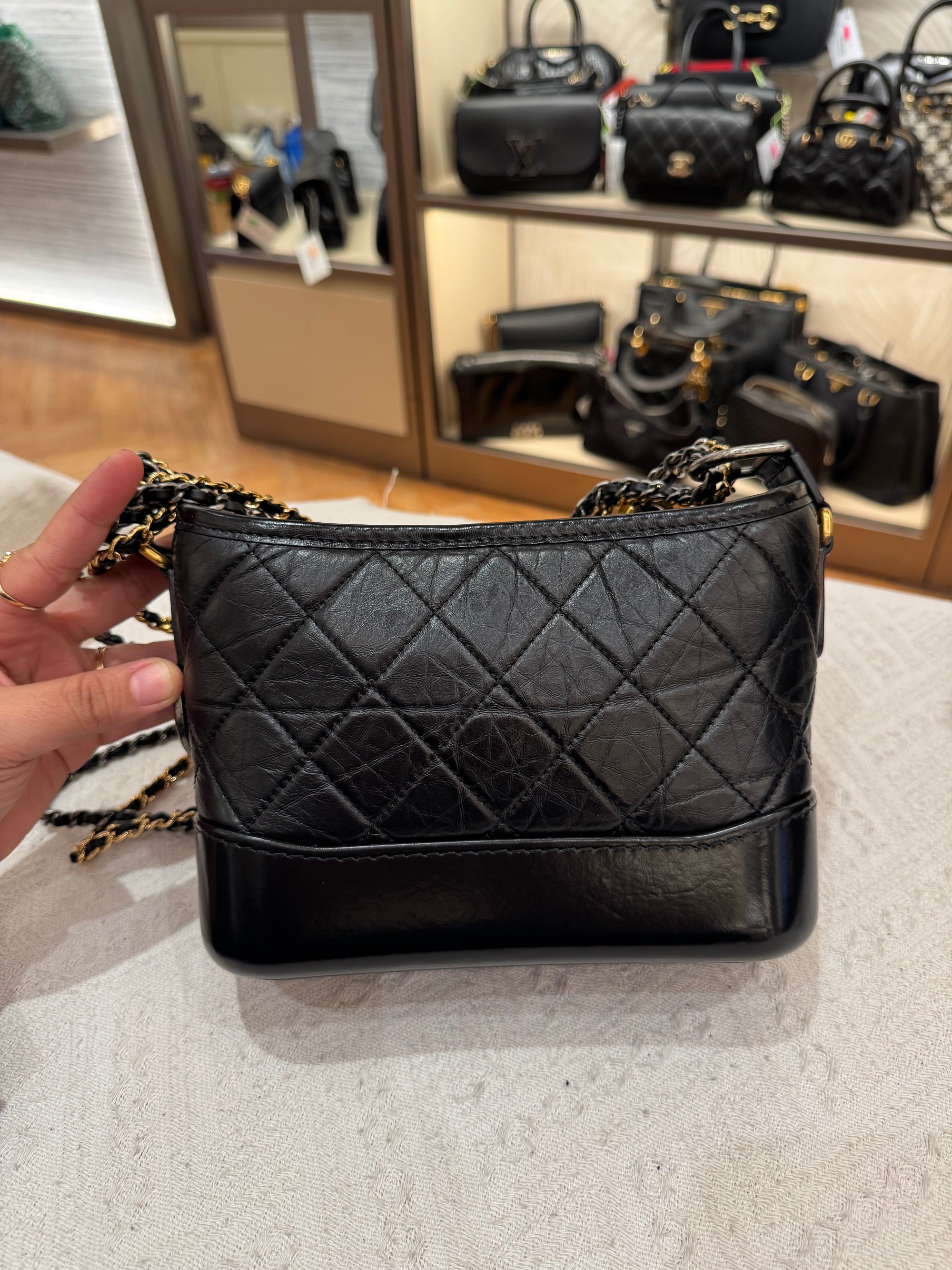 Chanel Gabrielle Small Black