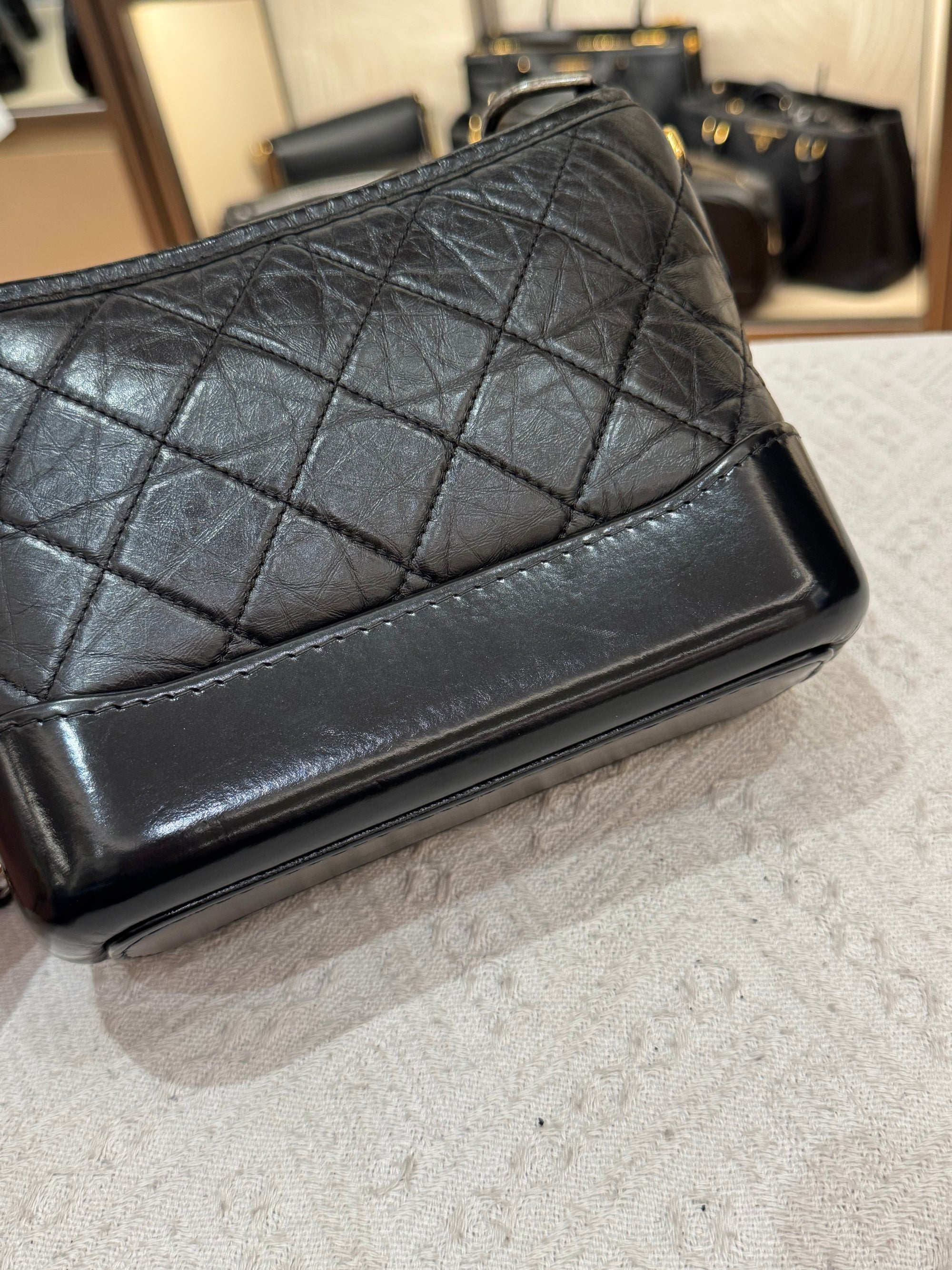 Chanel Gabrielle Small Black