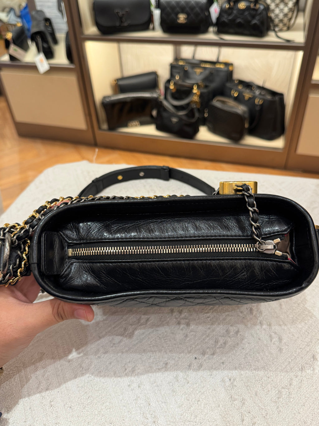 Chanel Gabrielle Small Black