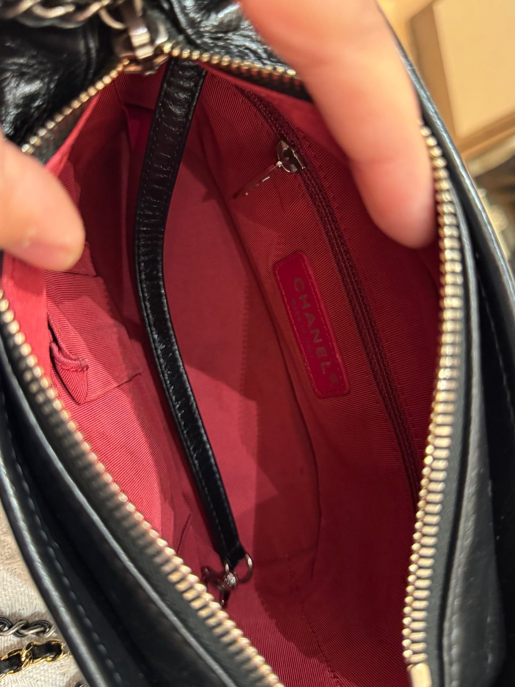 Chanel Gabrielle Small Black