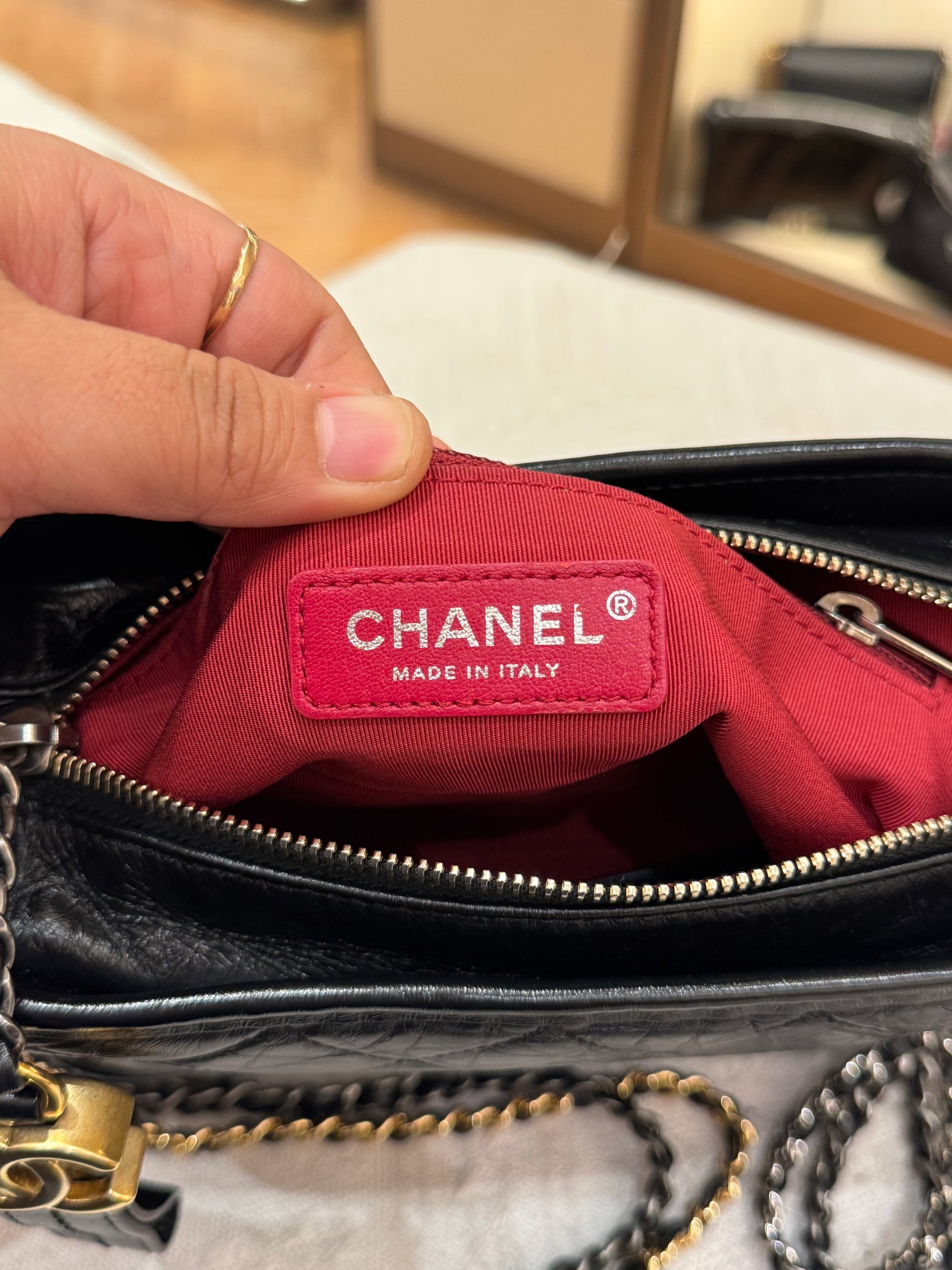 Chanel Gabrielle Small Black