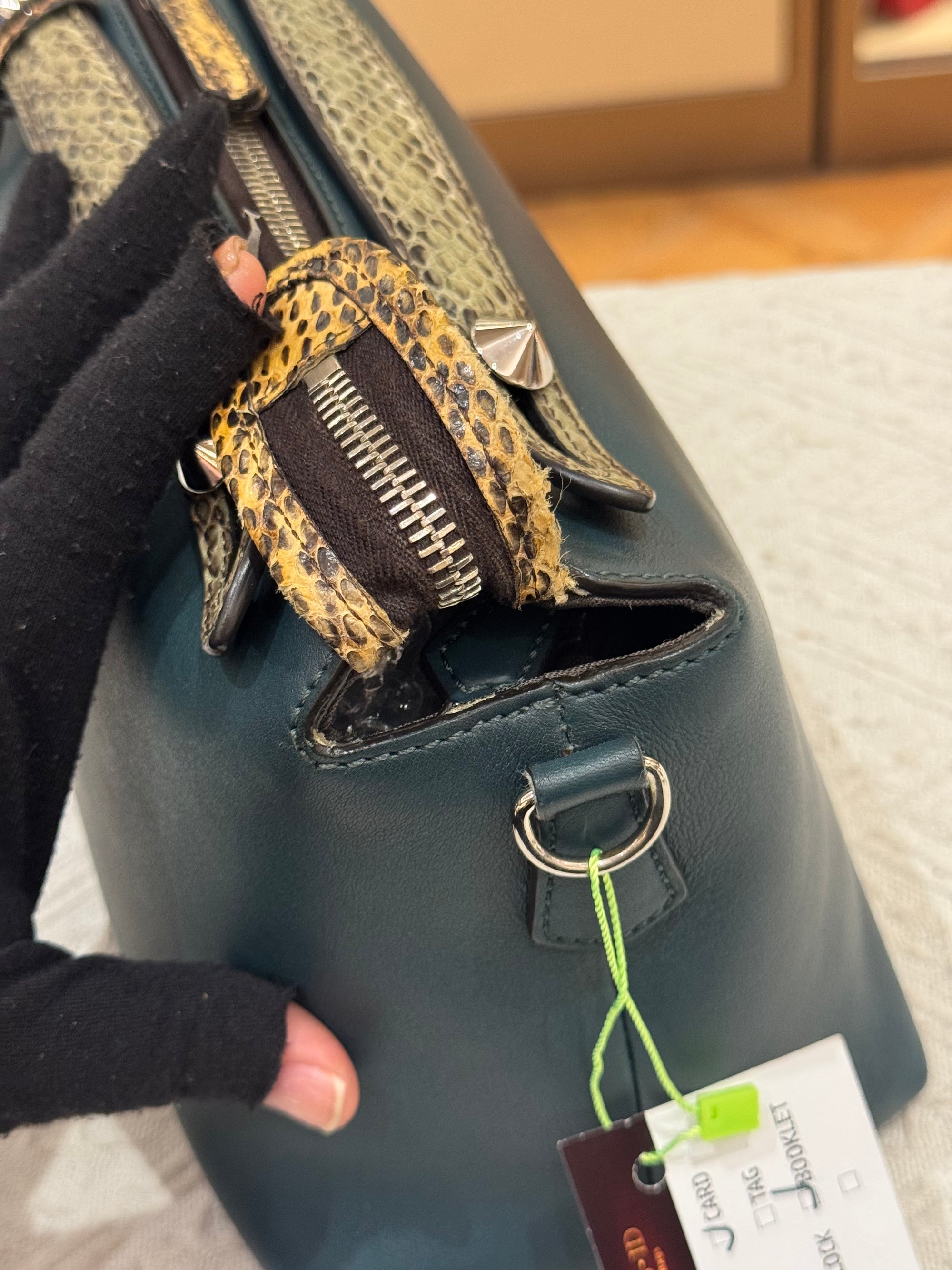 Fendi By The Way Medium Snake Skin