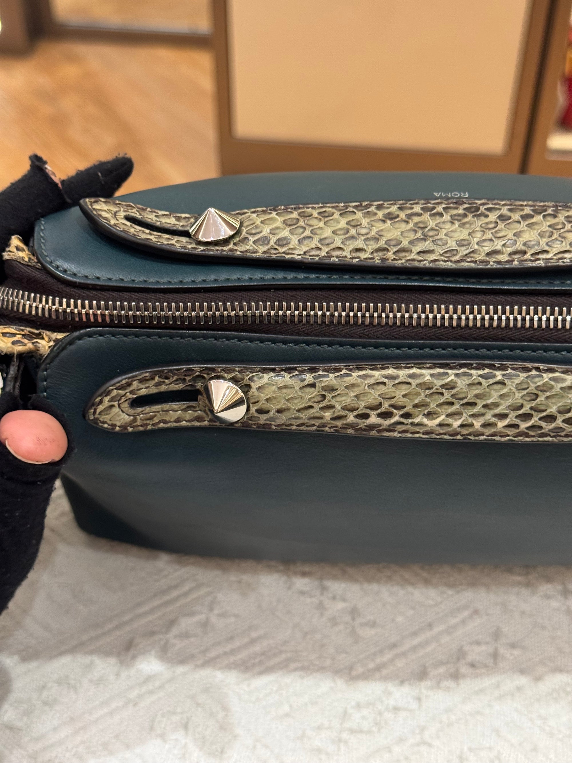 Fendi By The Way Medium Snake Skin