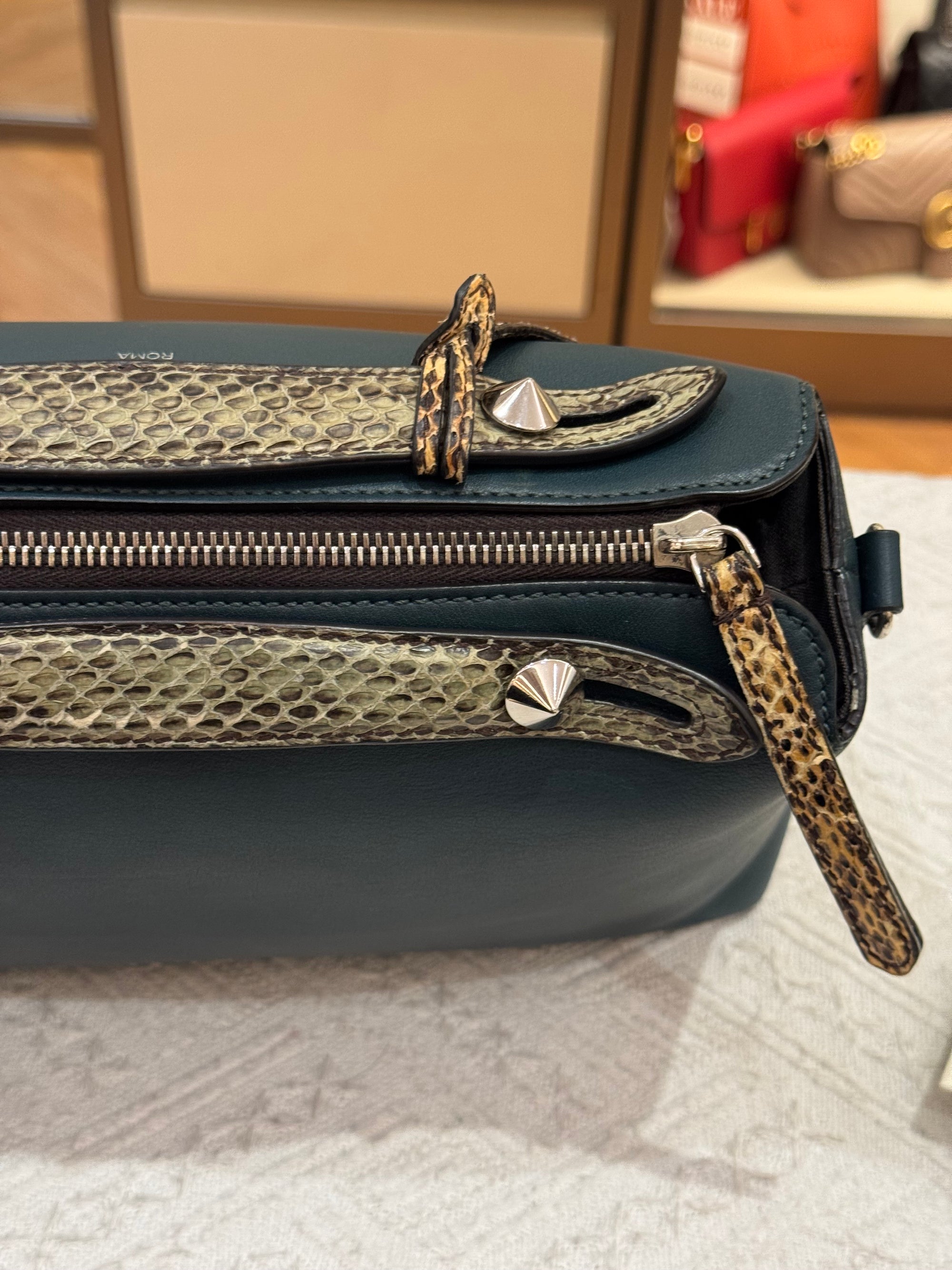 Fendi By The Way Medium Snake Skin