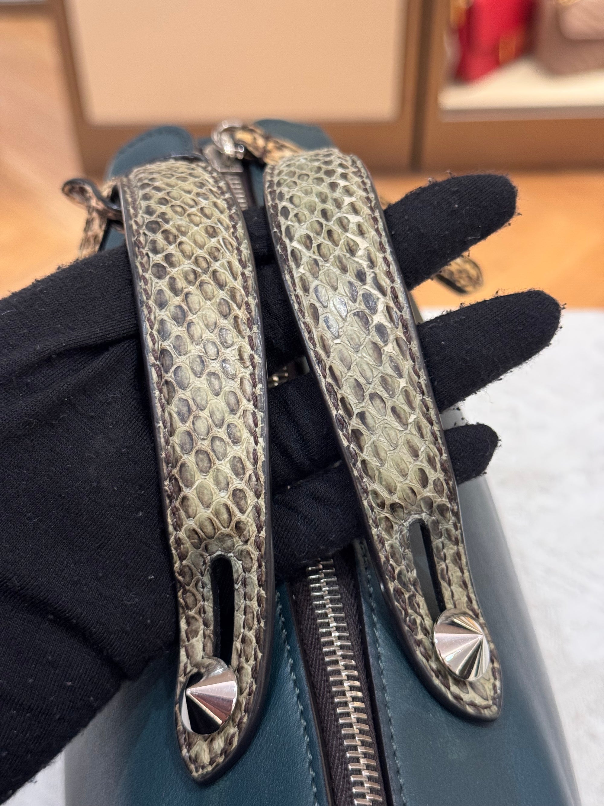 Fendi By The Way Medium Snake Skin