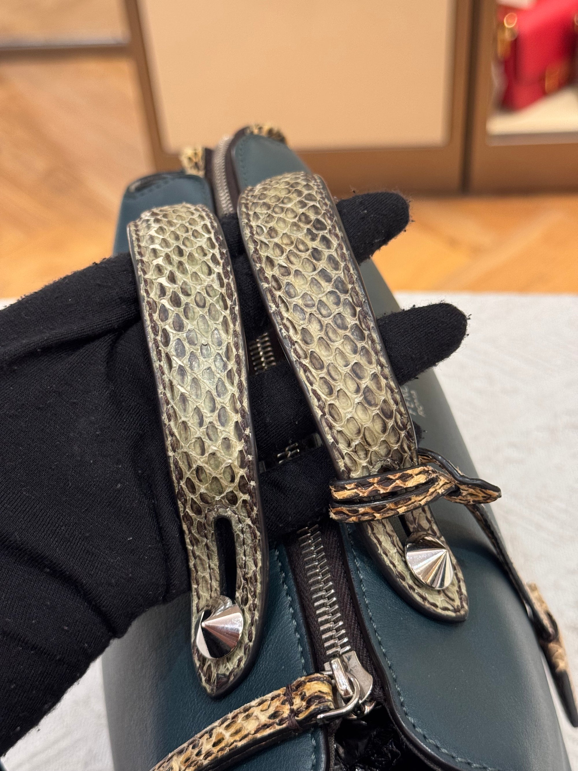 Fendi By The Way Medium Snake Skin