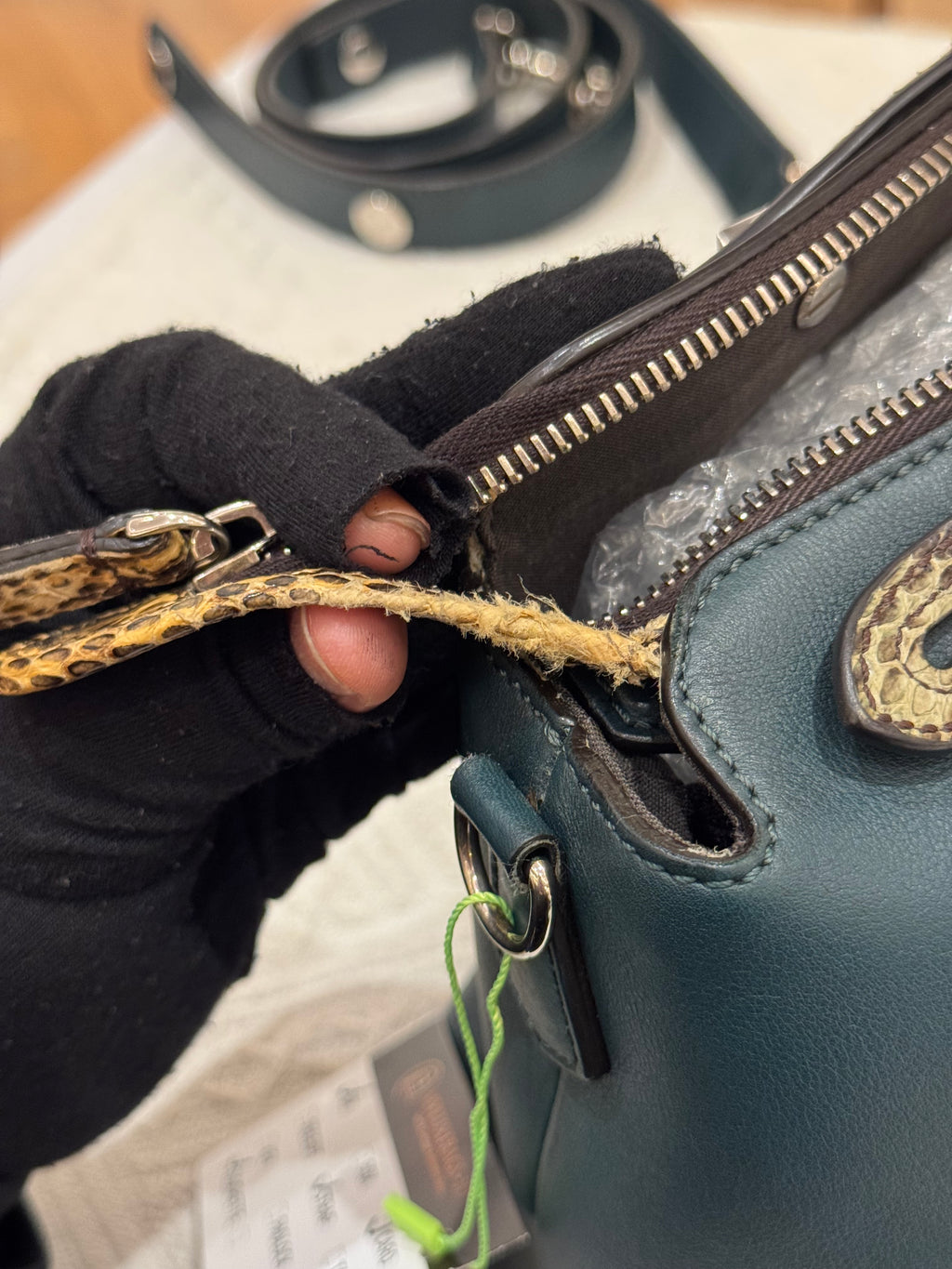 Fendi By The Way Medium Snake Skin