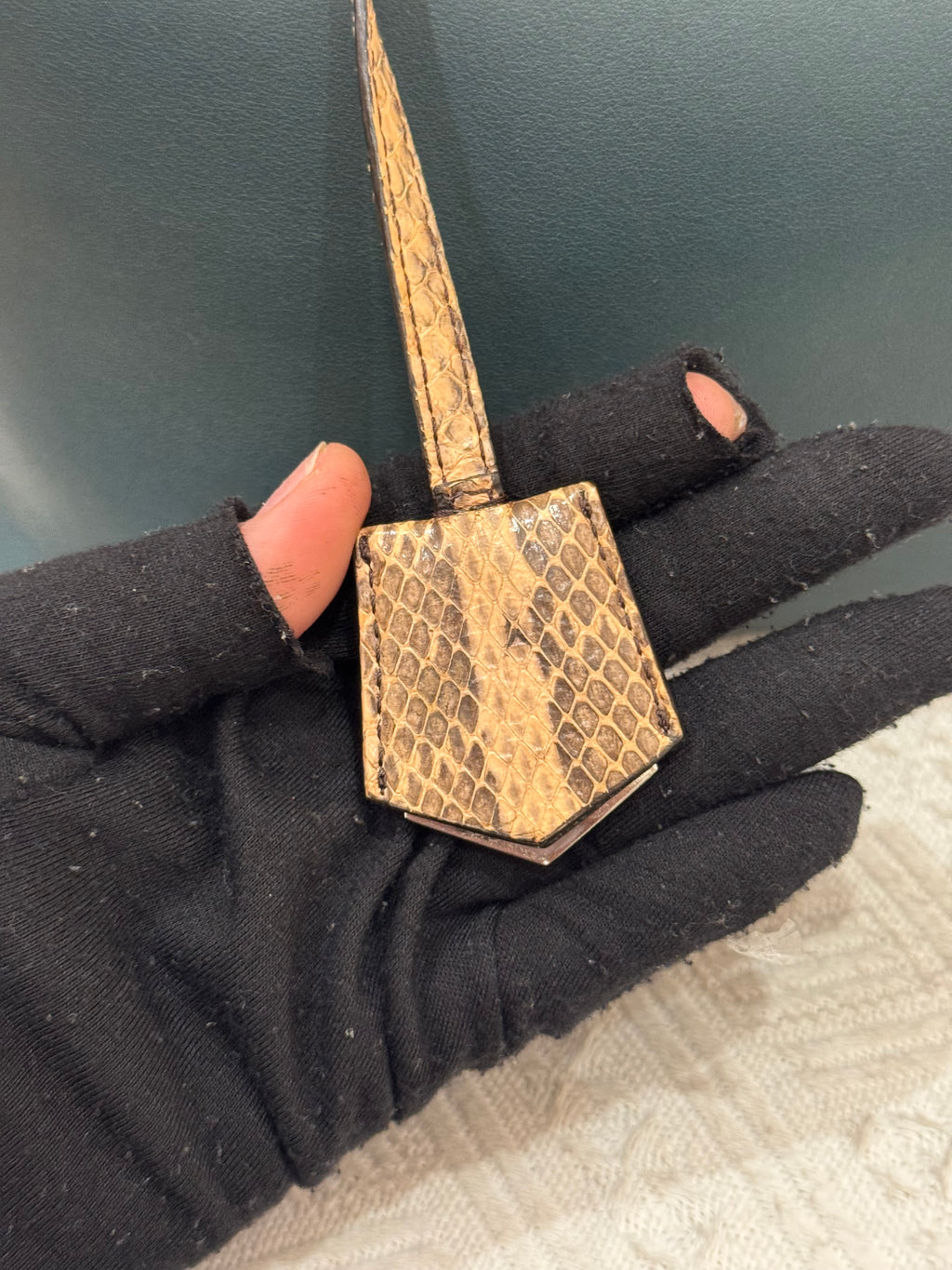 Fendi By The Way Medium Snake Skin