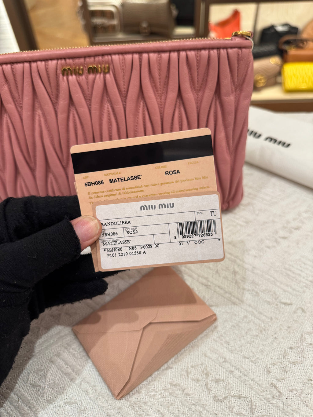Miu Miu Crossbody Pink