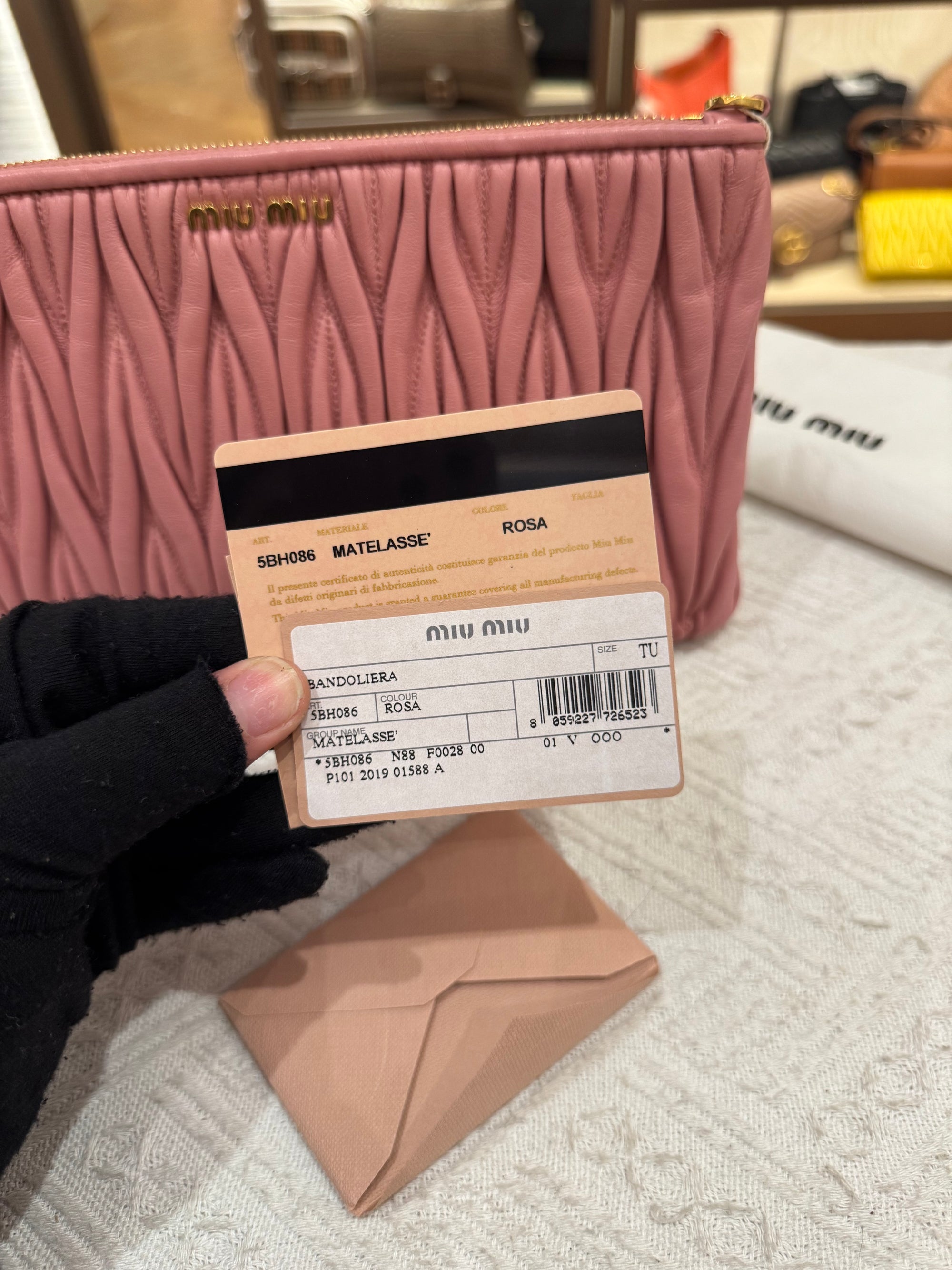 Miu Miu Crossbody Pink