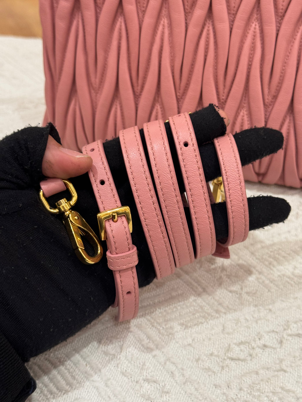 Miu Miu Crossbody Pink