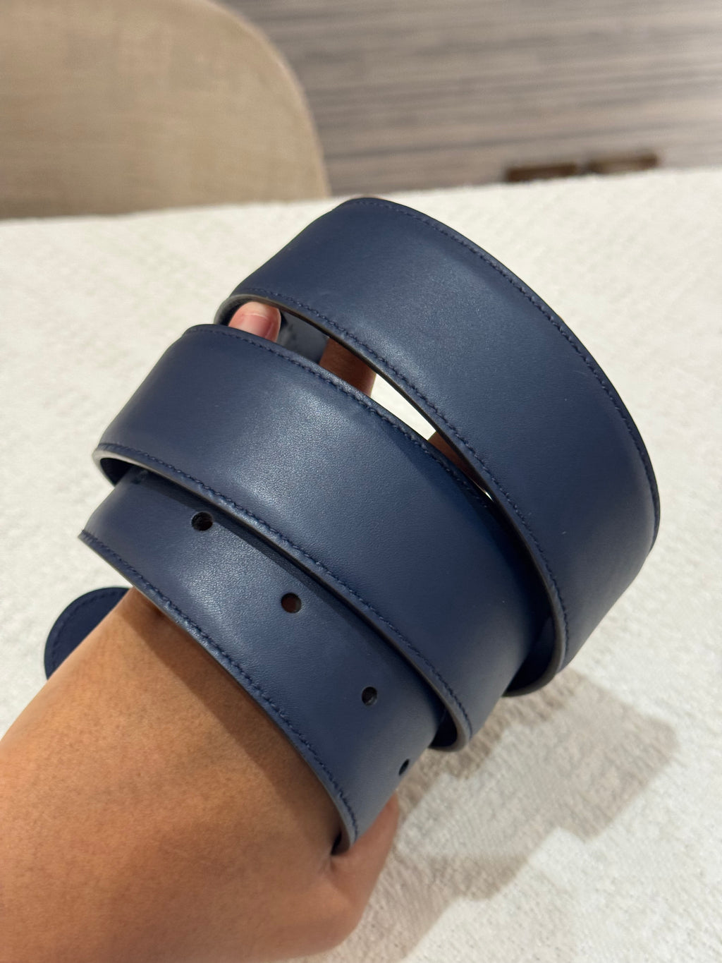 Gucci Belt GG Navy