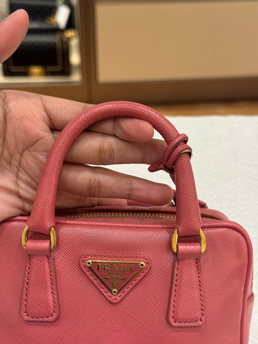 Prada Saffiano Mini 2way