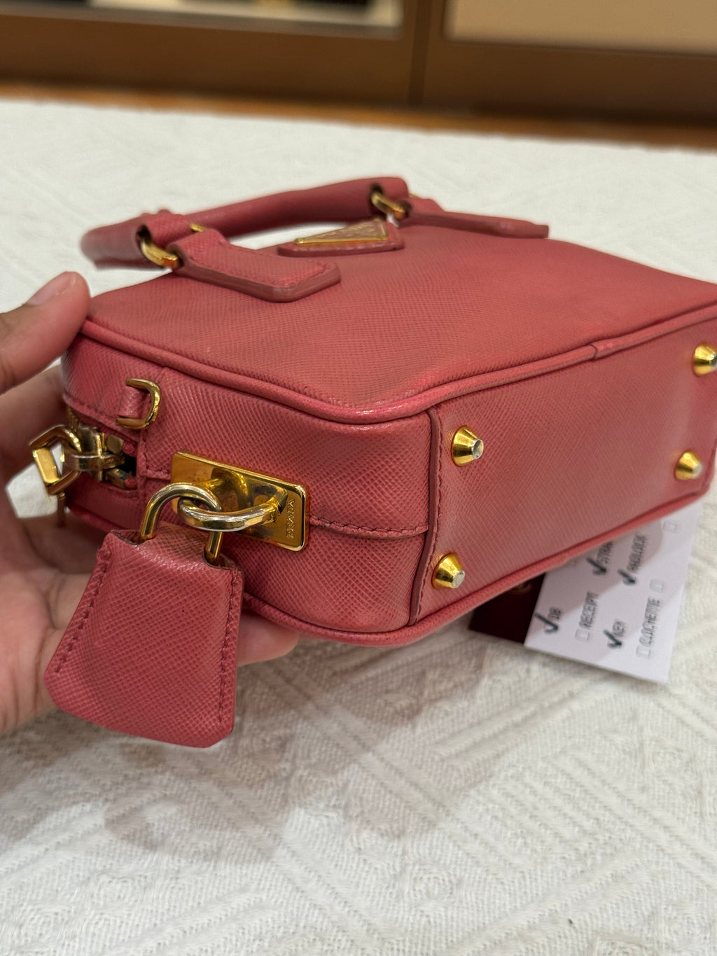 Prada Saffiano Mini 2way