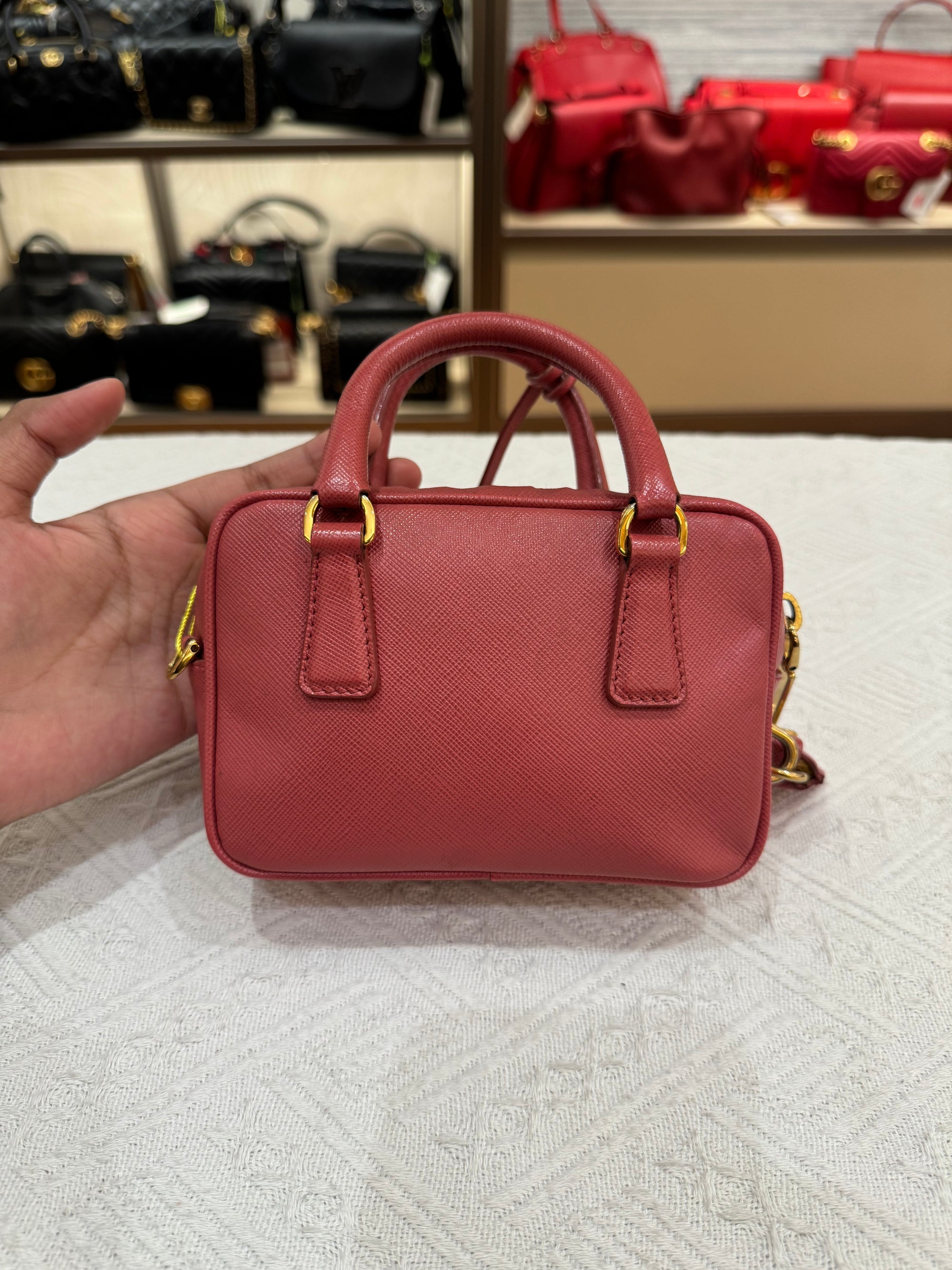 Prada Saffiano Mini 2way