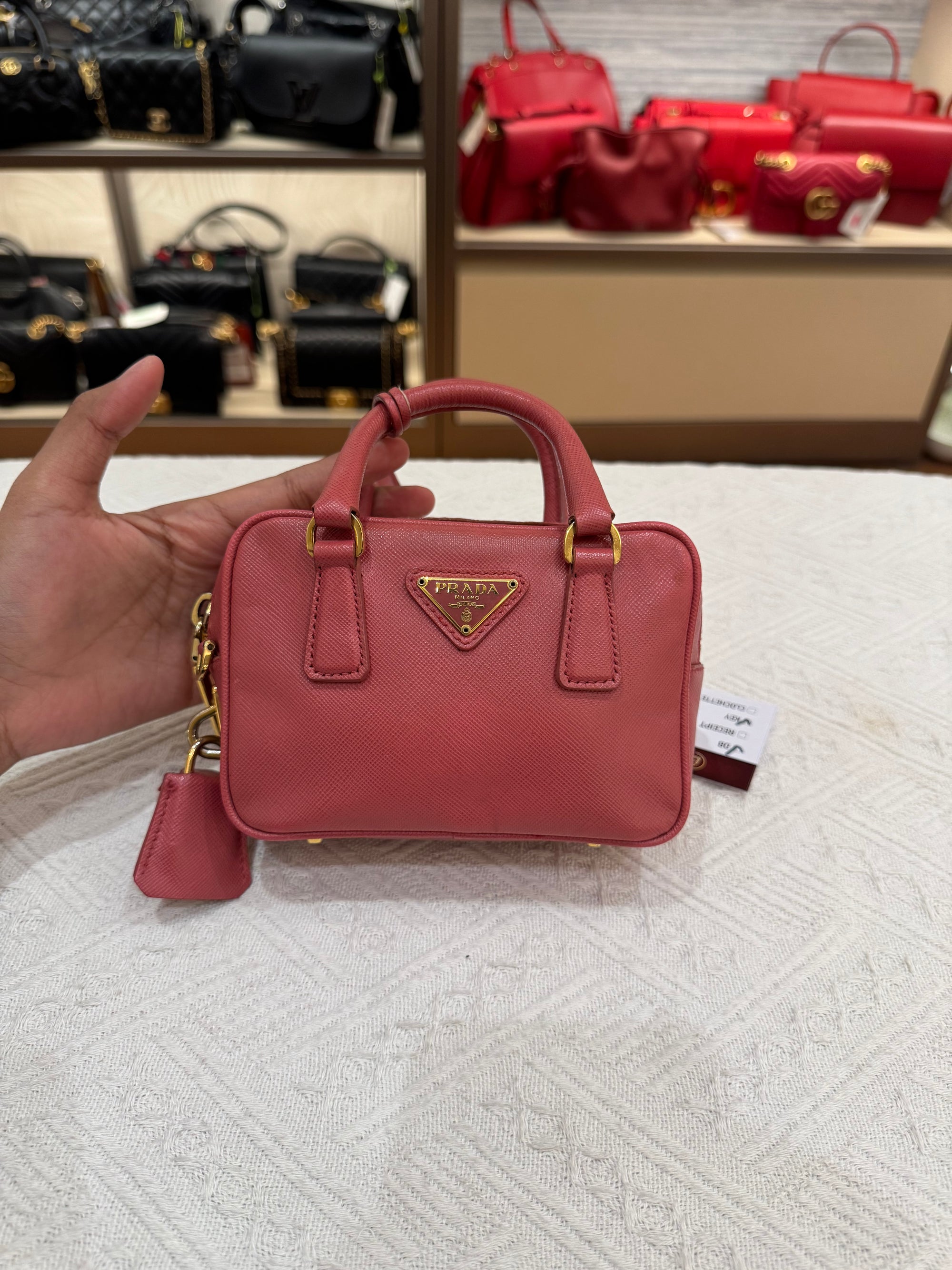Prada Saffiano Mini 2way