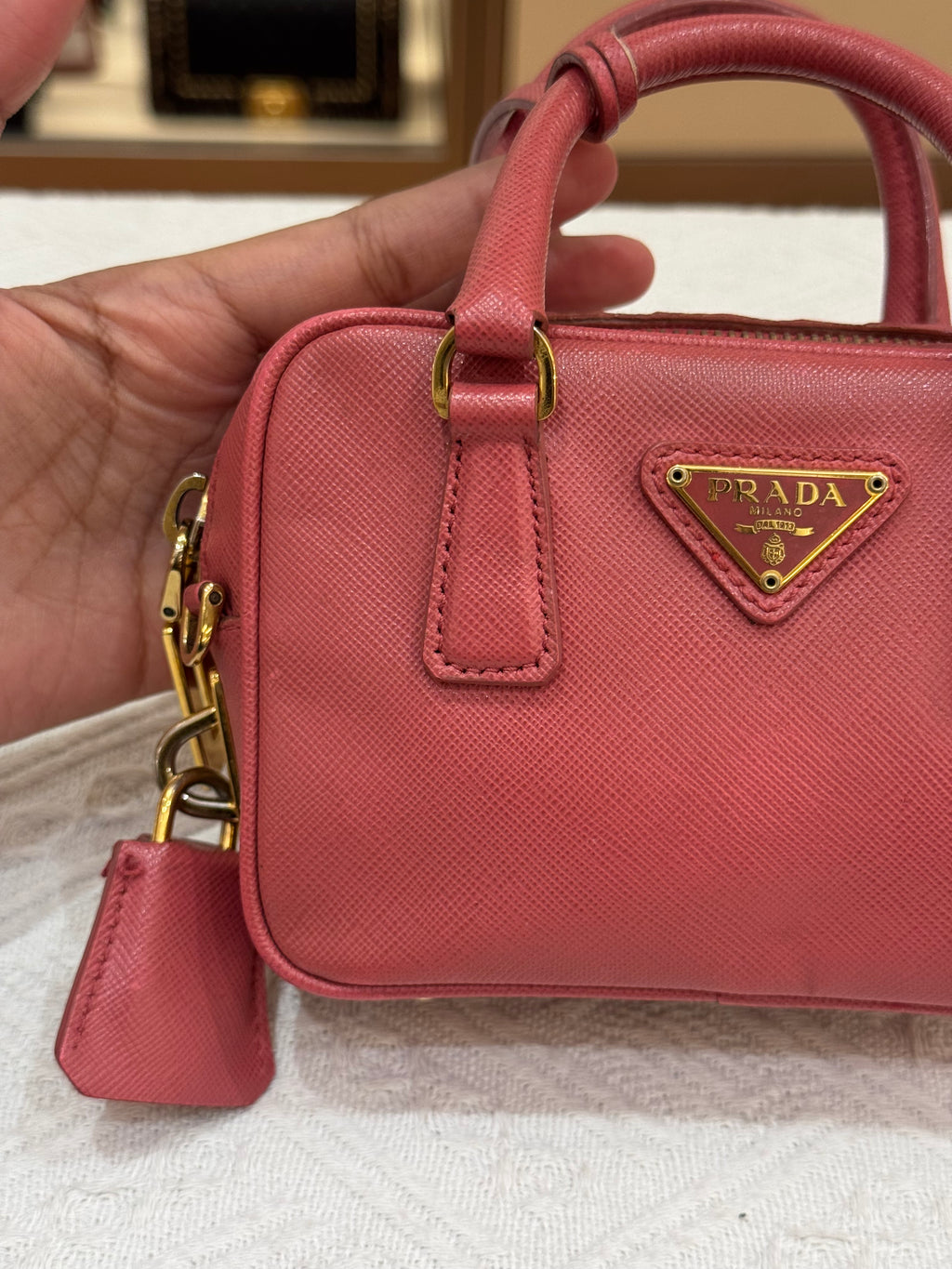Prada Saffiano Mini 2way