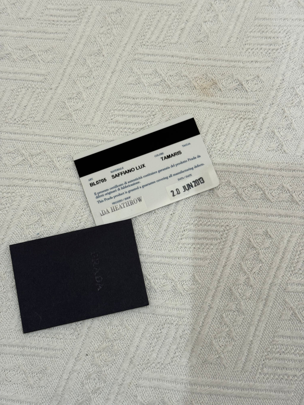 Prada Saffiano Mini 2way
