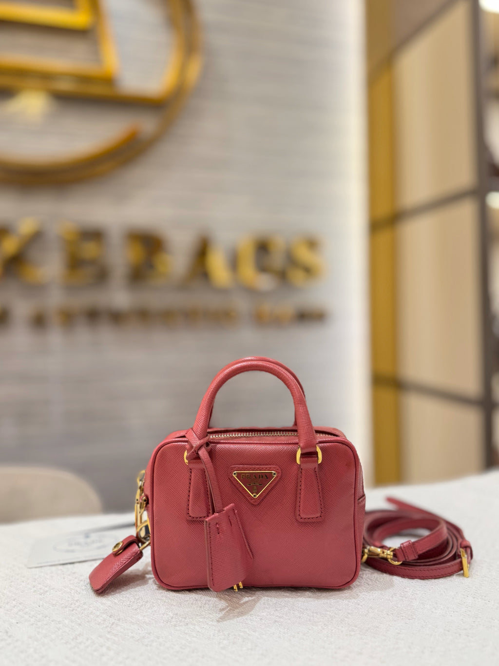 Prada Saffiano Mini 2way