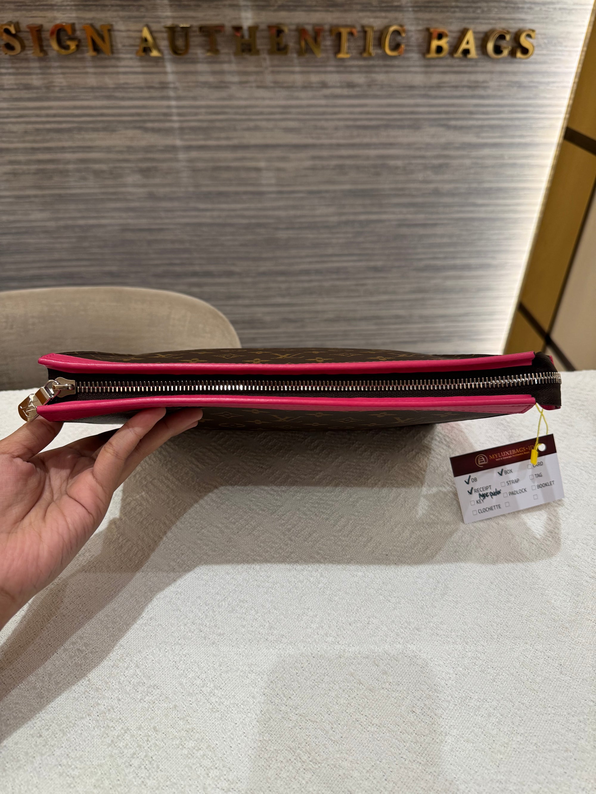 Louis Vuitton Voyage Pouch Monogram