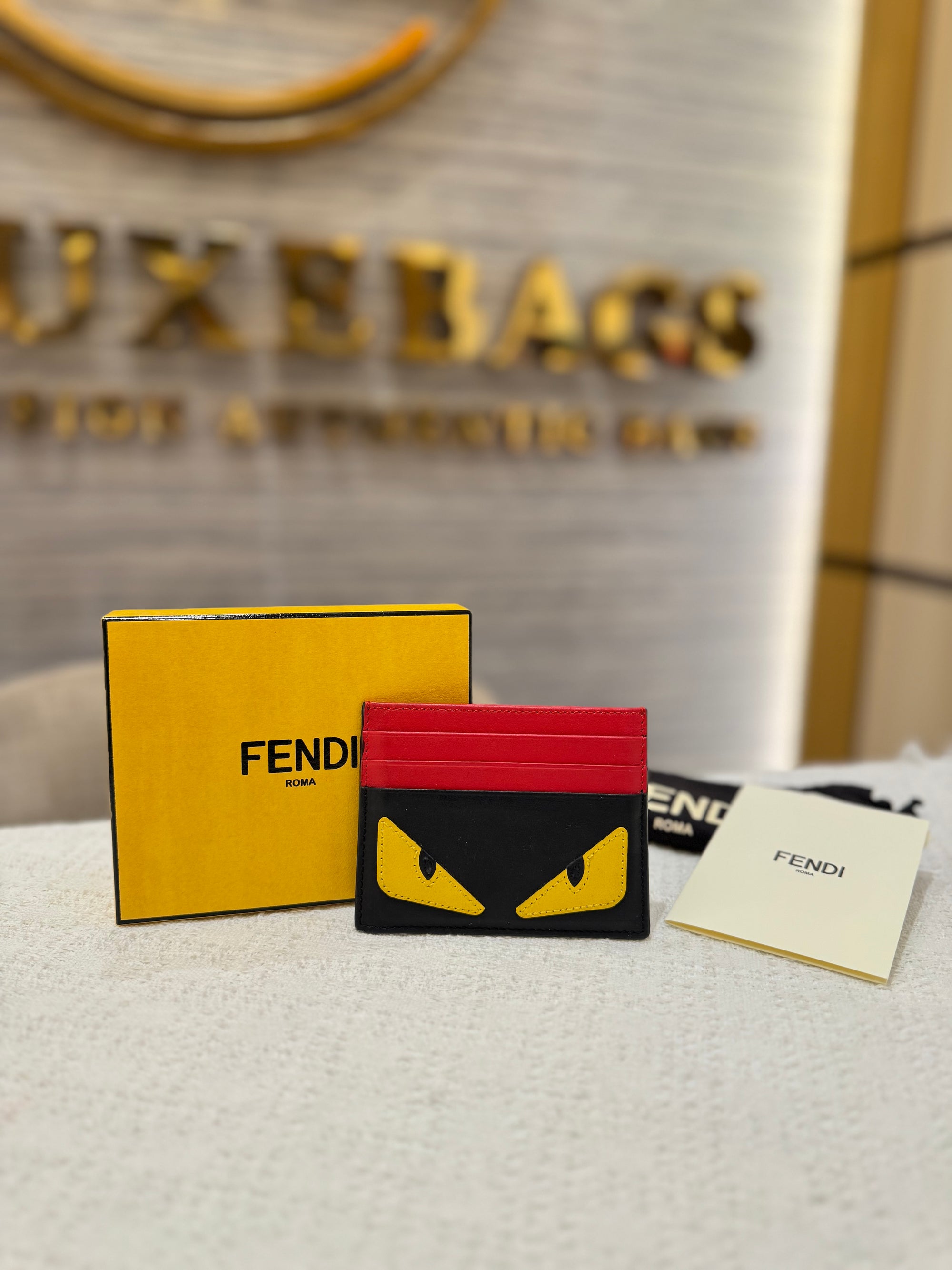Fendi Monster Card Holder