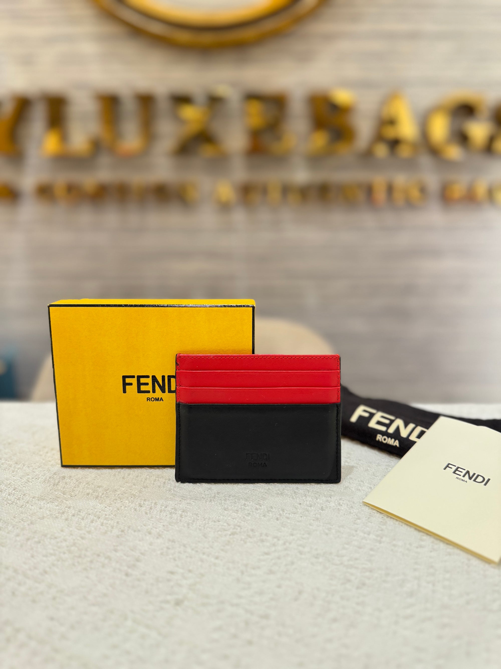 Fendi Monster Card Holder