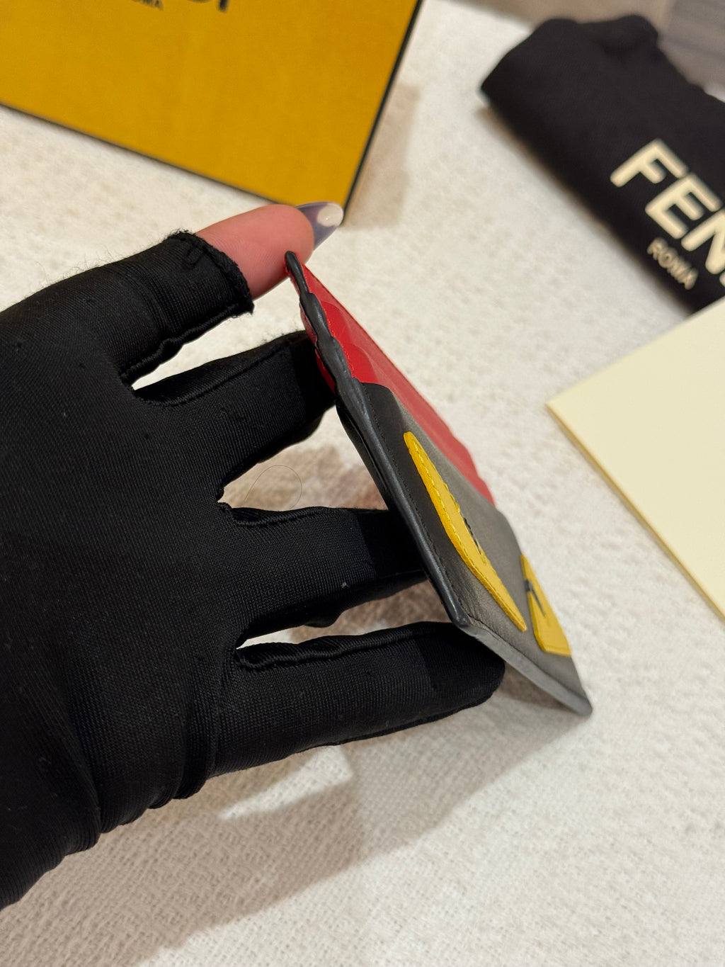 Fendi Monster Card Holder