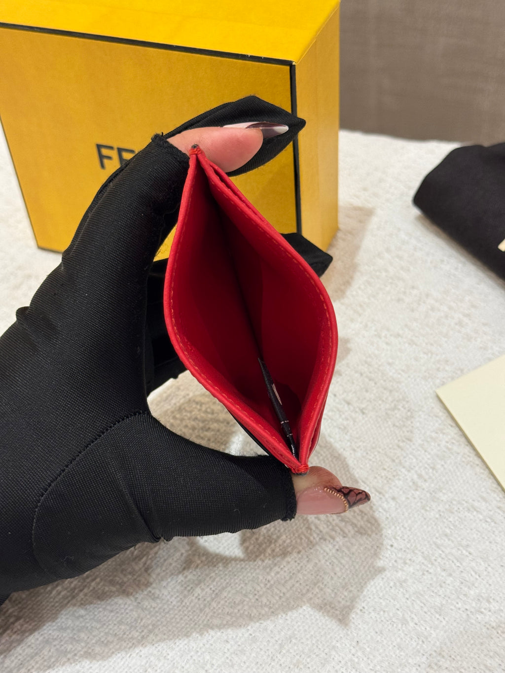 Fendi Monster Card Holder