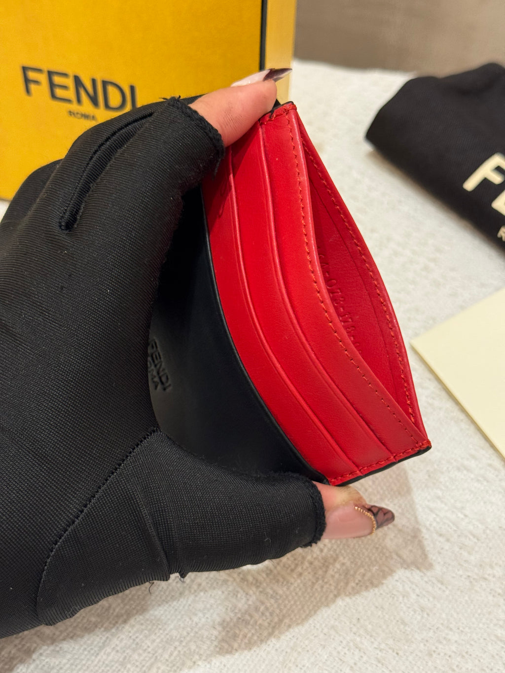 Fendi Monster Card Holder