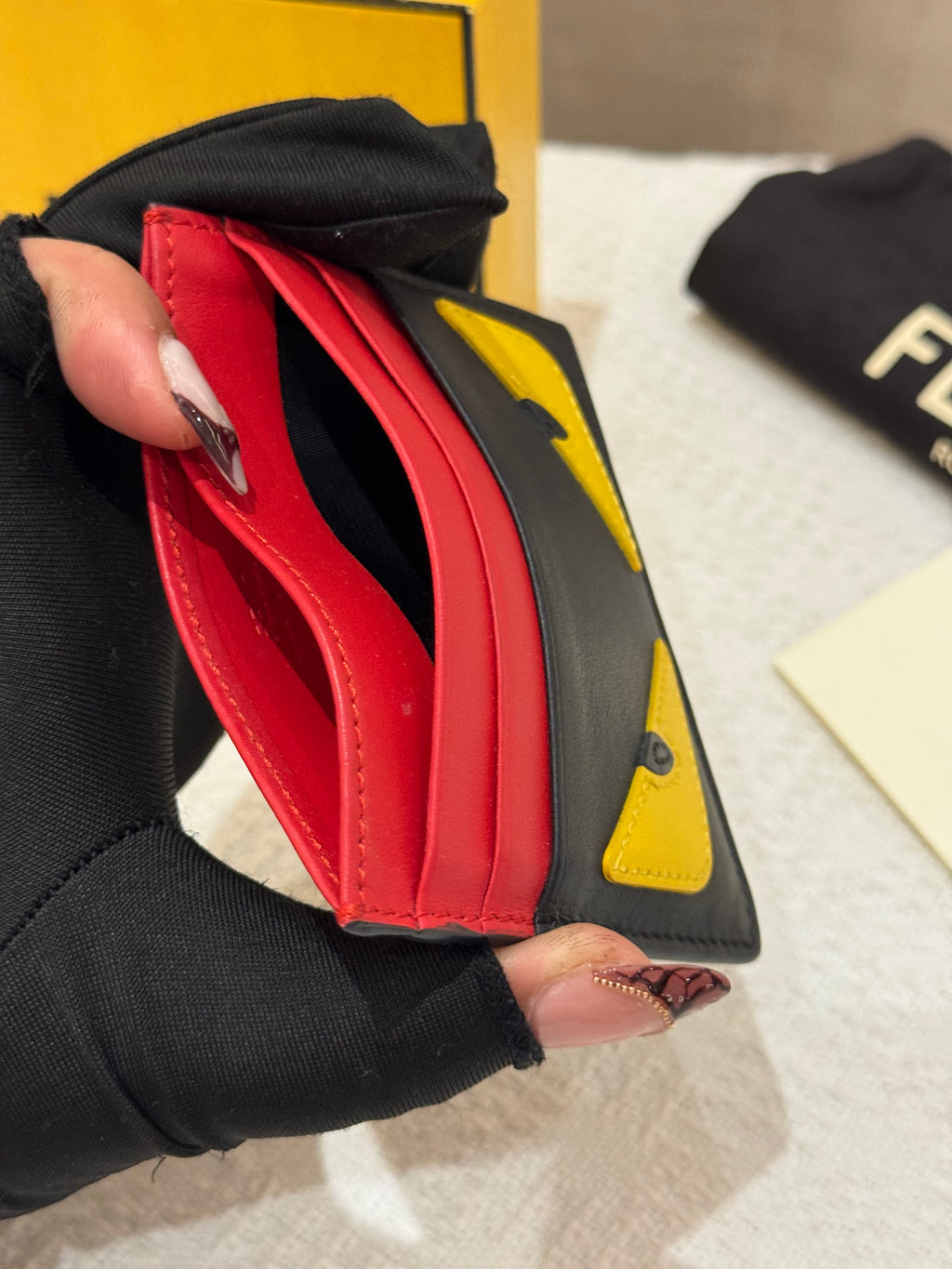 Fendi Monster Card Holder