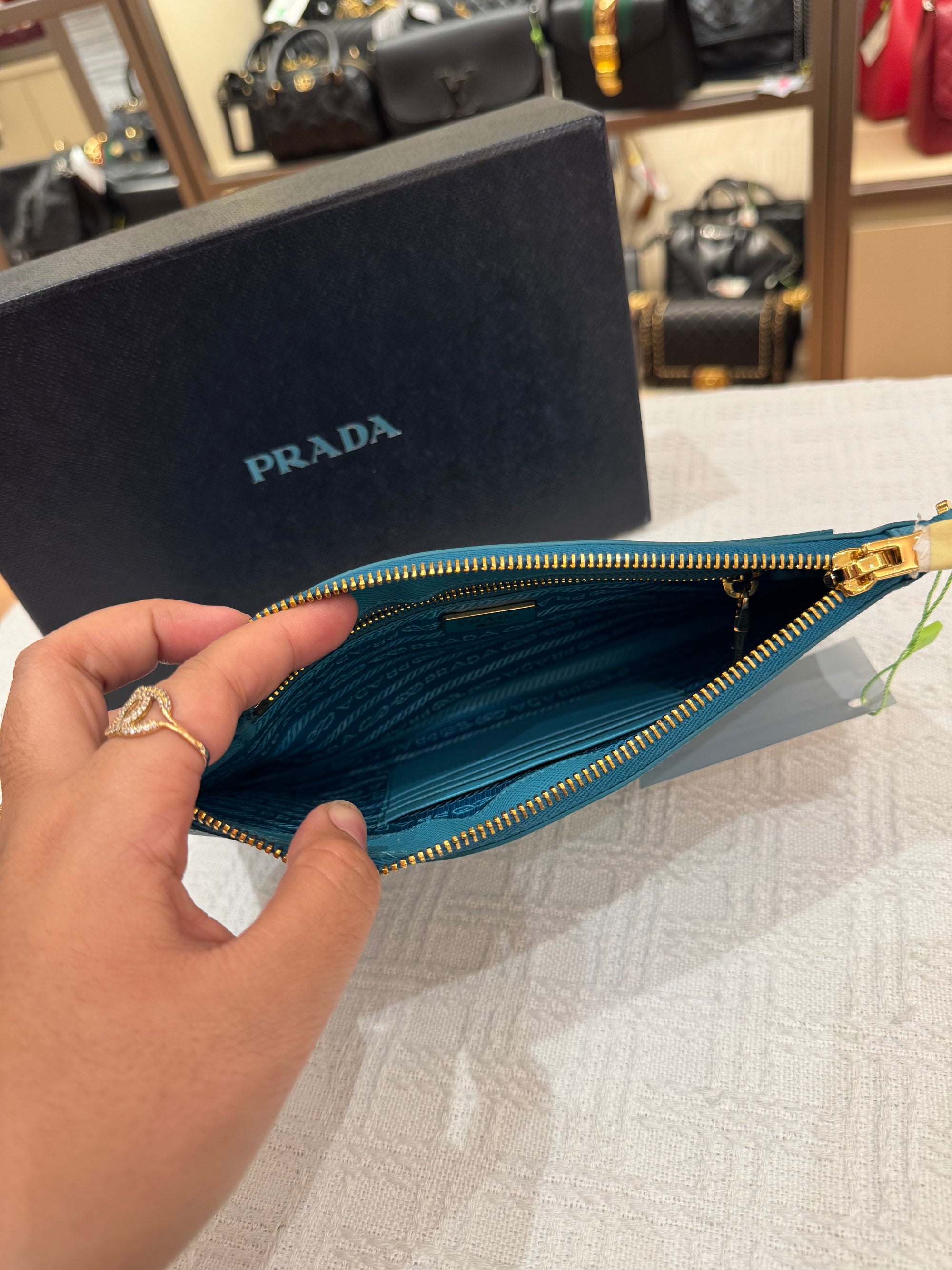 Prada Shoulder Turchese