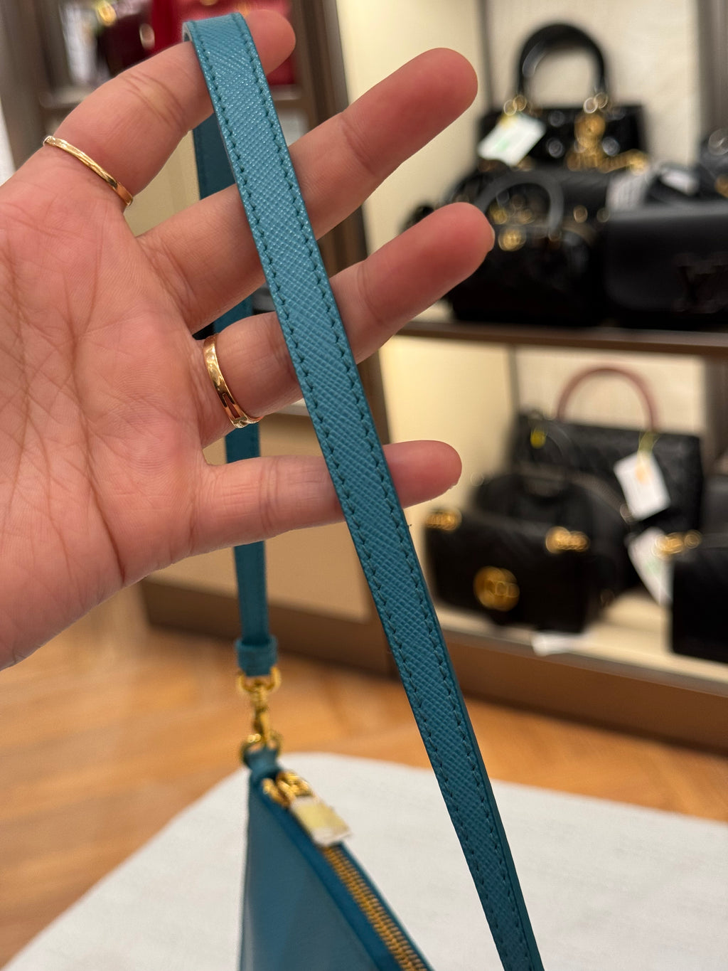 Prada Shoulder Turchese
