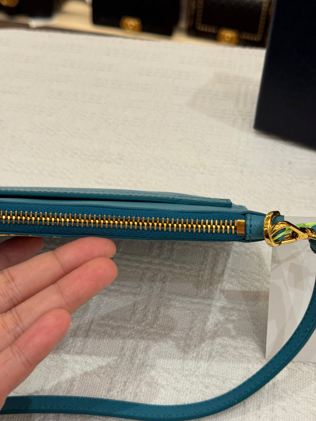 Prada Shoulder Turchese