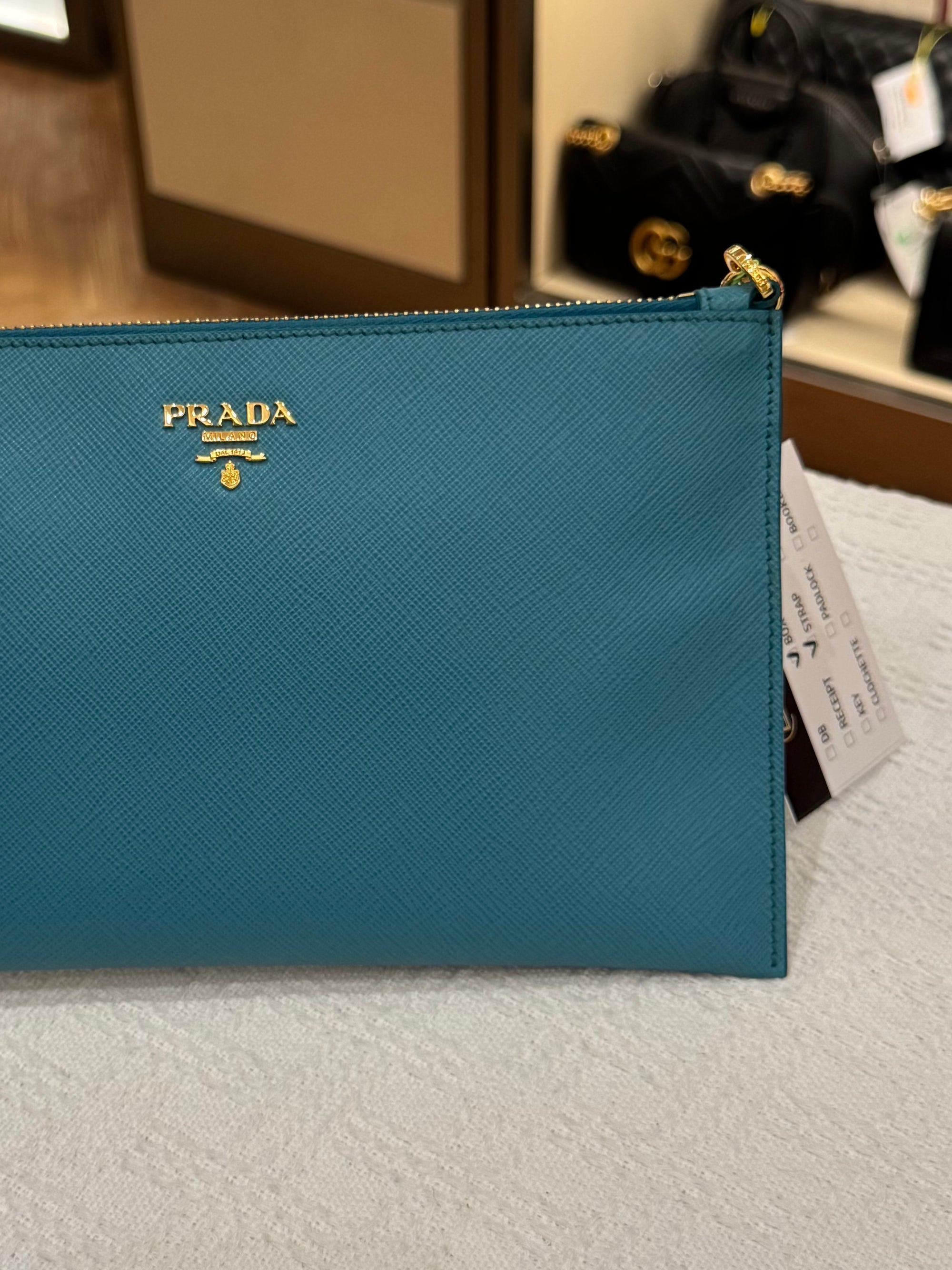 Prada Shoulder Turchese