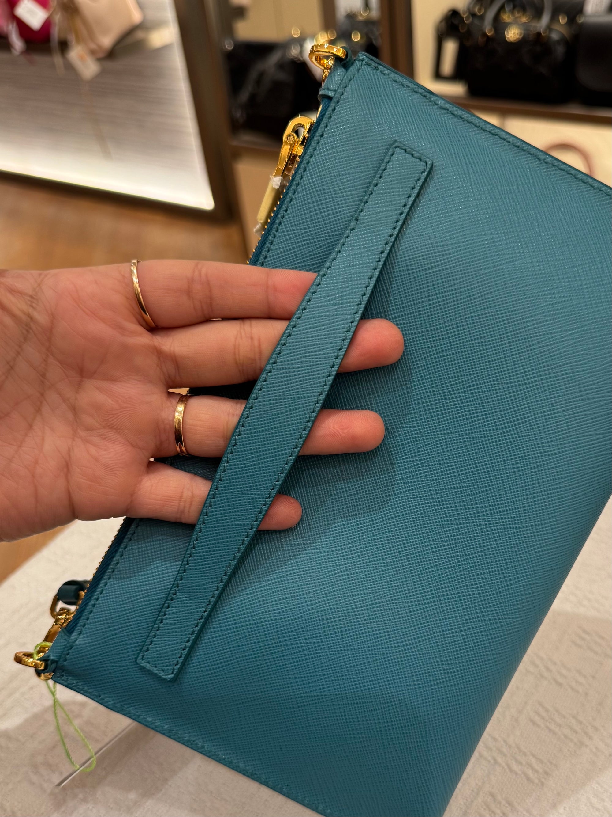 Prada Shoulder Turchese
