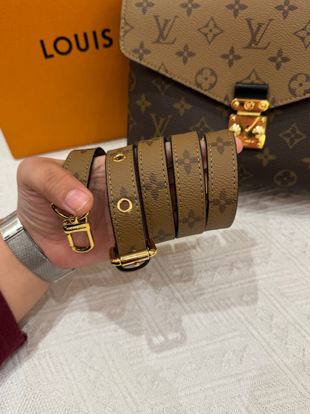 Louis Vuitton Metis Monogram Reversed