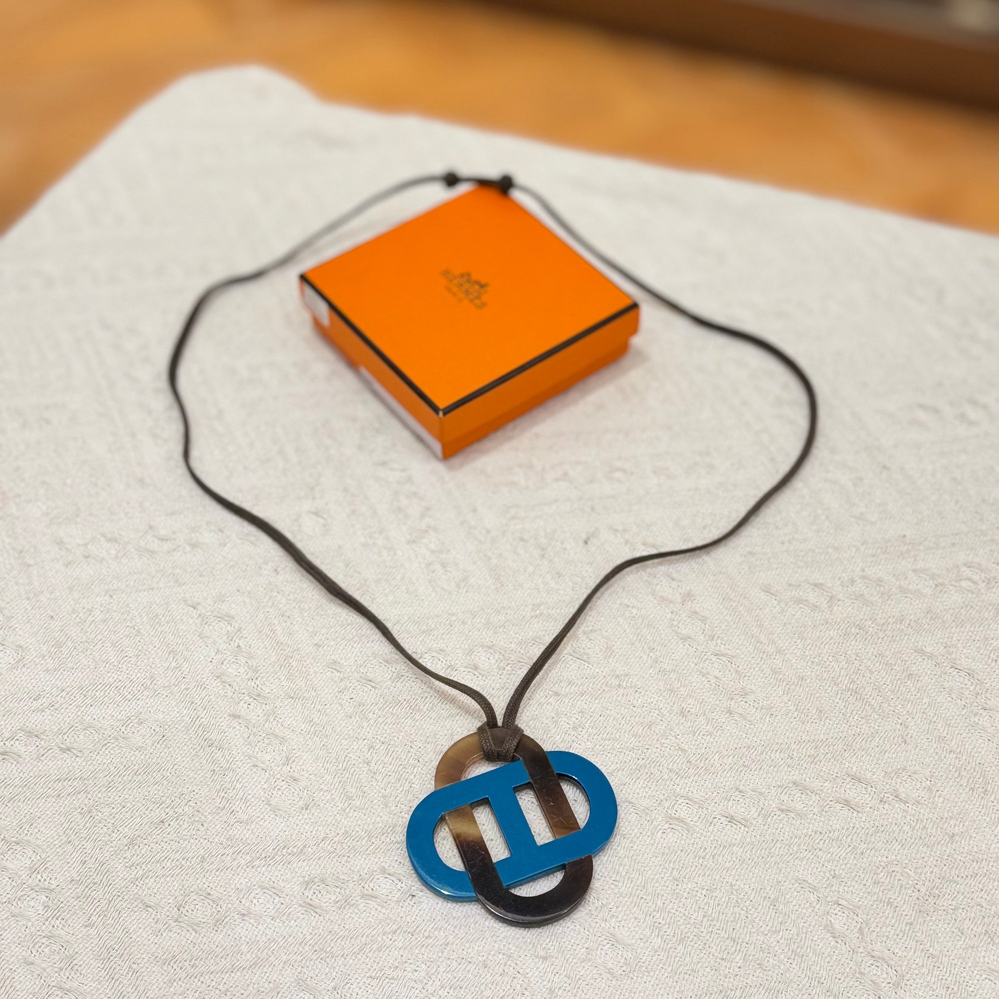 Hermes Maillon Necklace Horn
