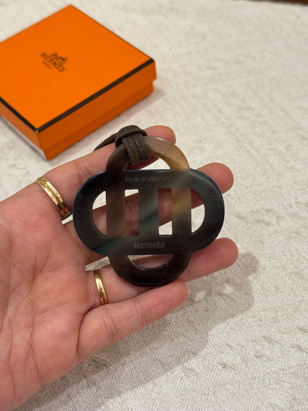 Hermes Maillon Necklace Horn