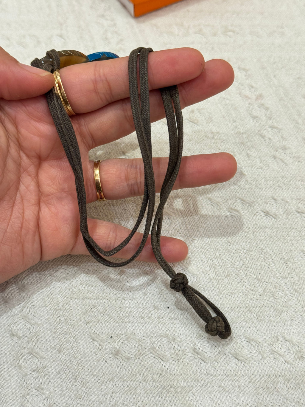 Hermes Maillon Necklace Horn