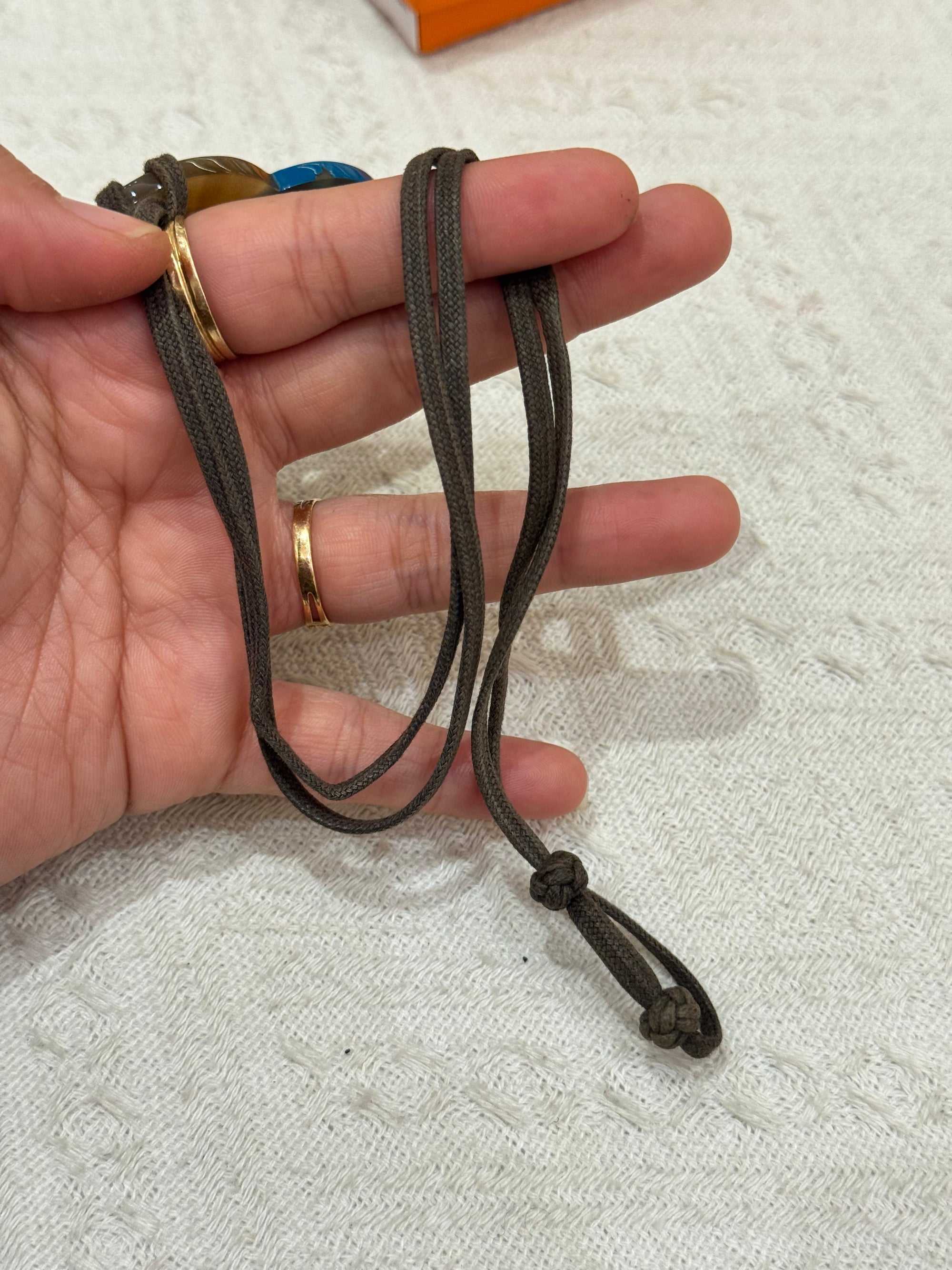 Hermes Maillon Necklace Horn