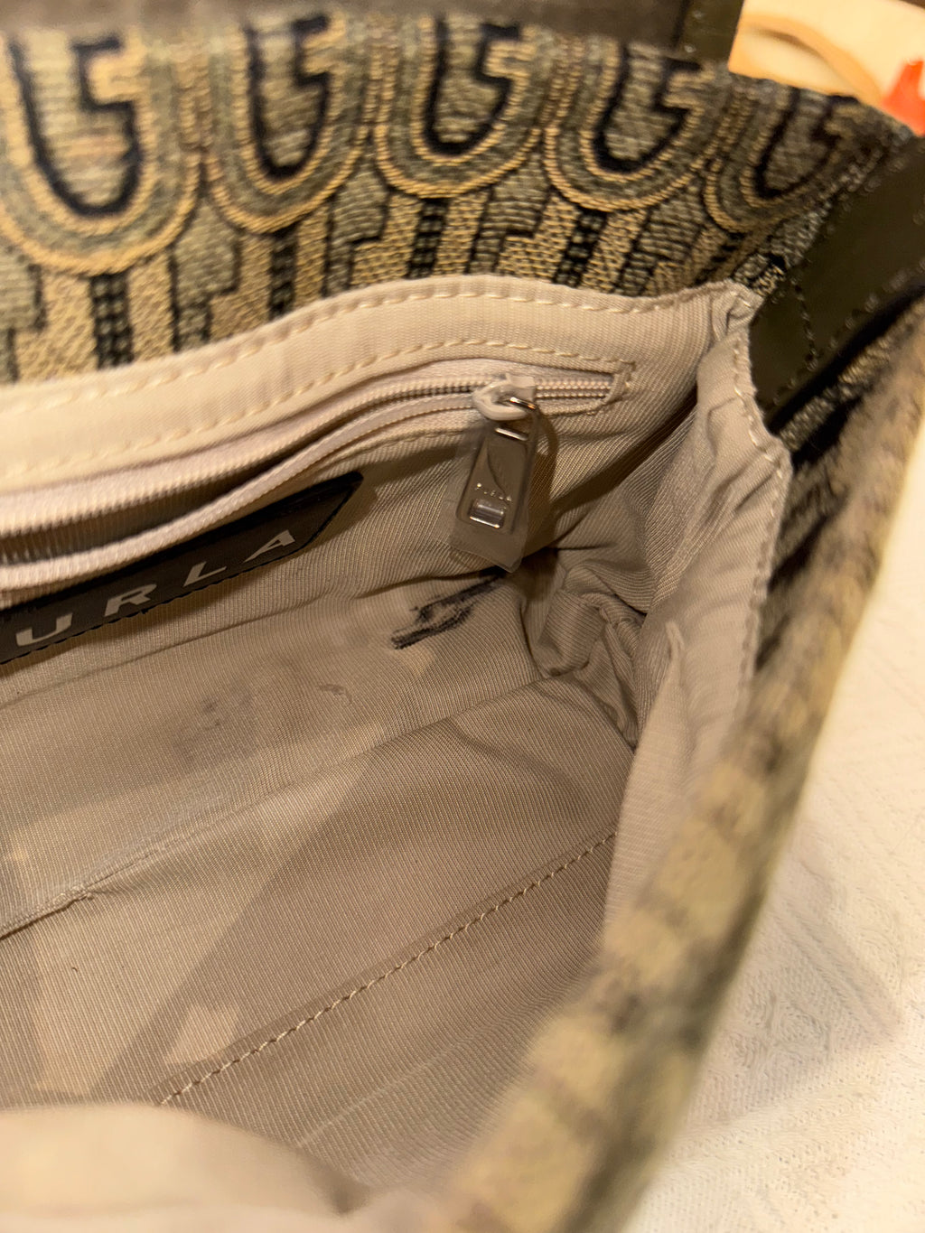 Furla Charlotte Canvas Motif