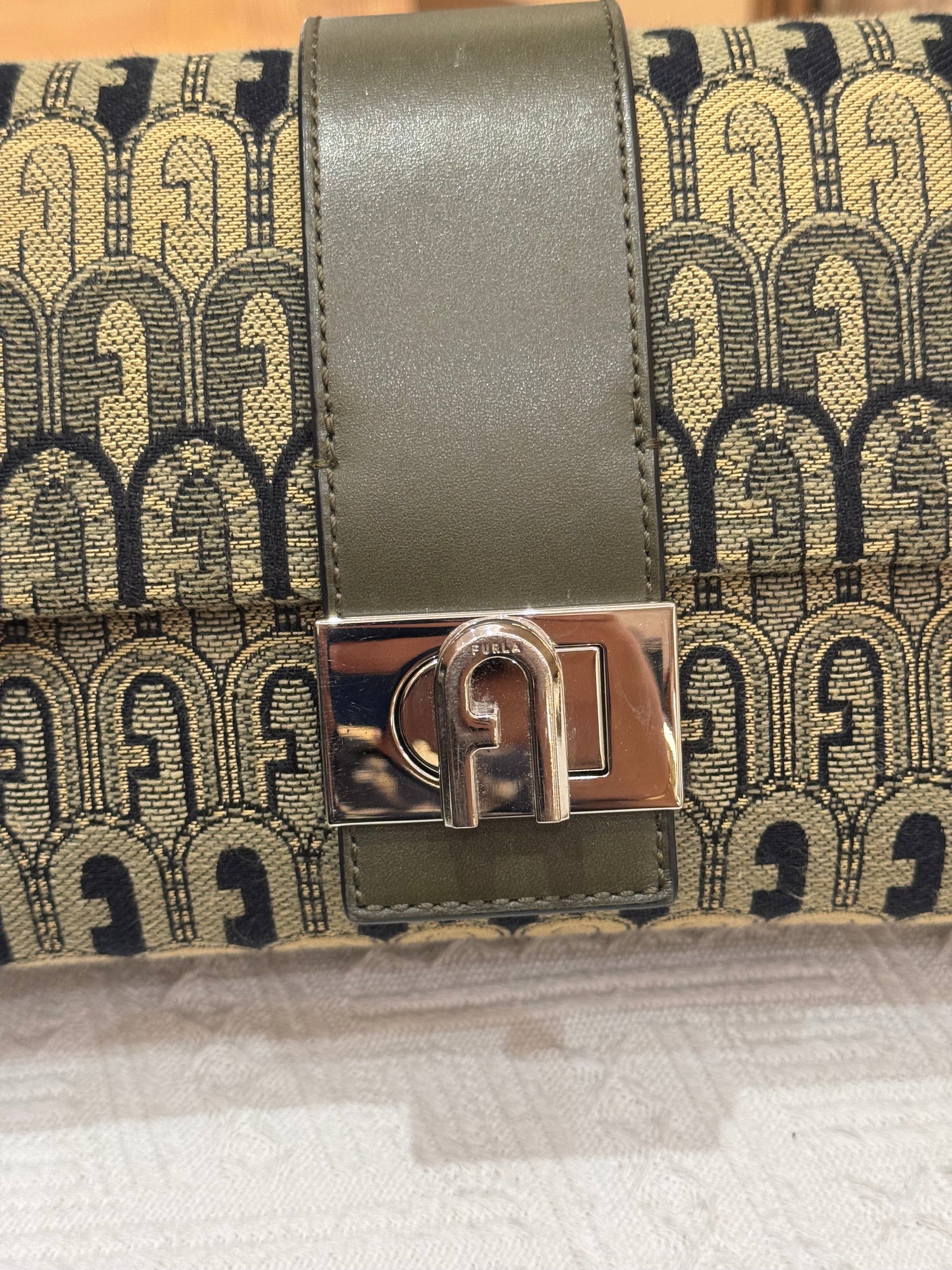 Furla Charlotte Canvas Motif
