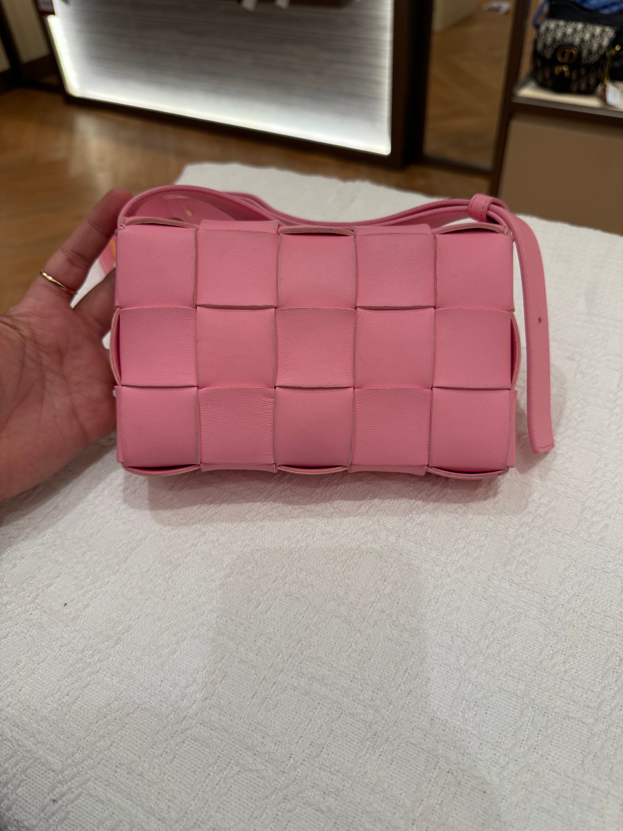 Bottega Veneta Casette Mini Camera Bag