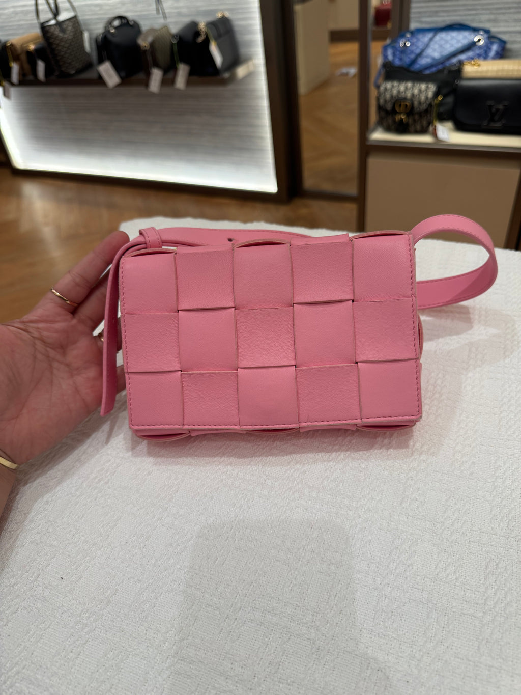Bottega Veneta Casette Mini Camera Bag
