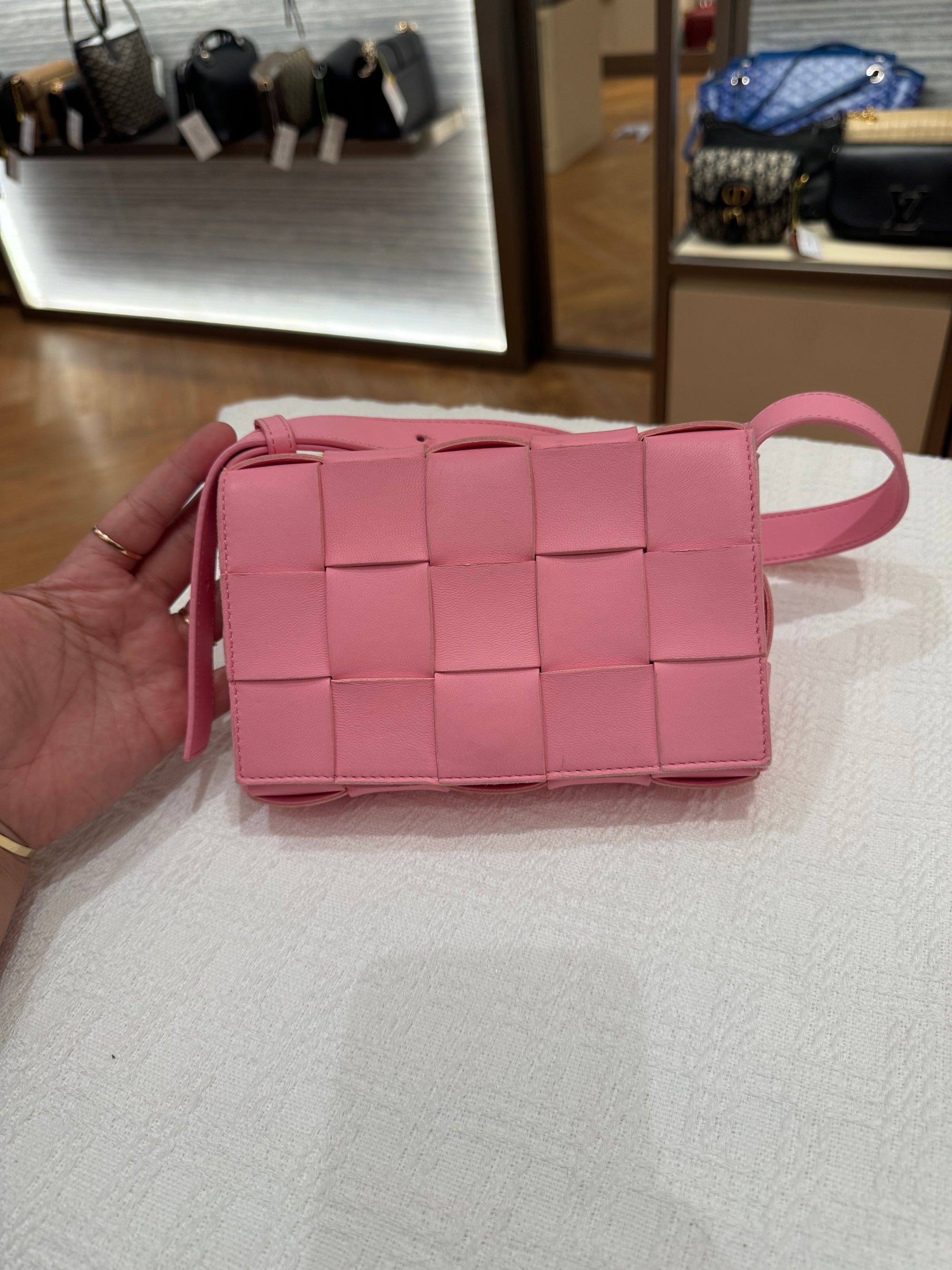 Bottega Veneta Casette Mini Camera Bag
